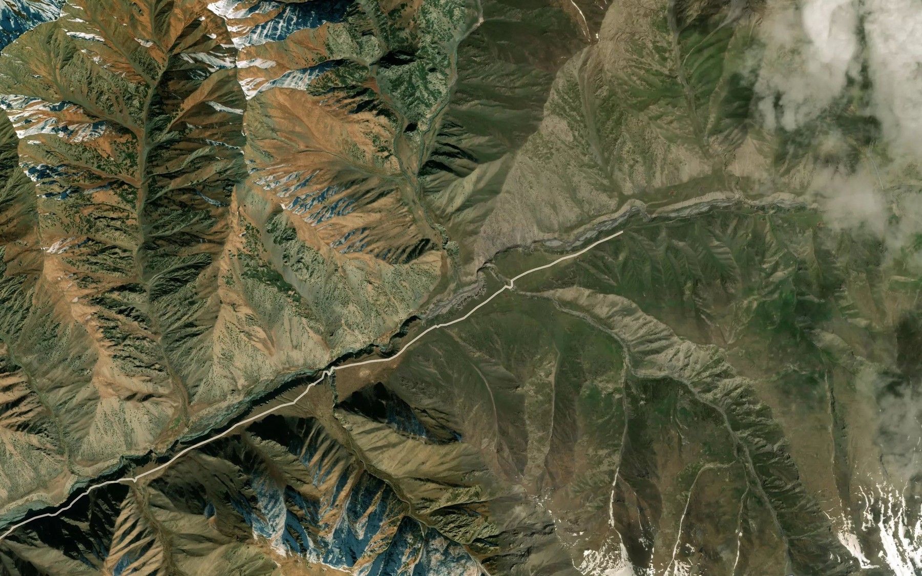 Satellite map of the Chon-Kulun
