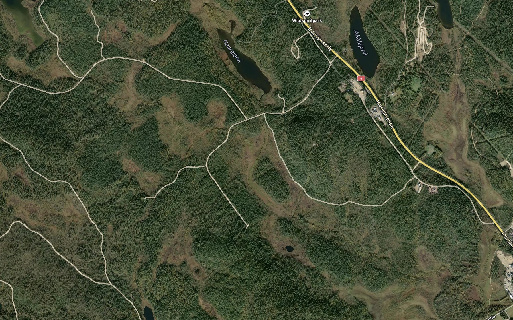 Satellite map of the Palo-oja