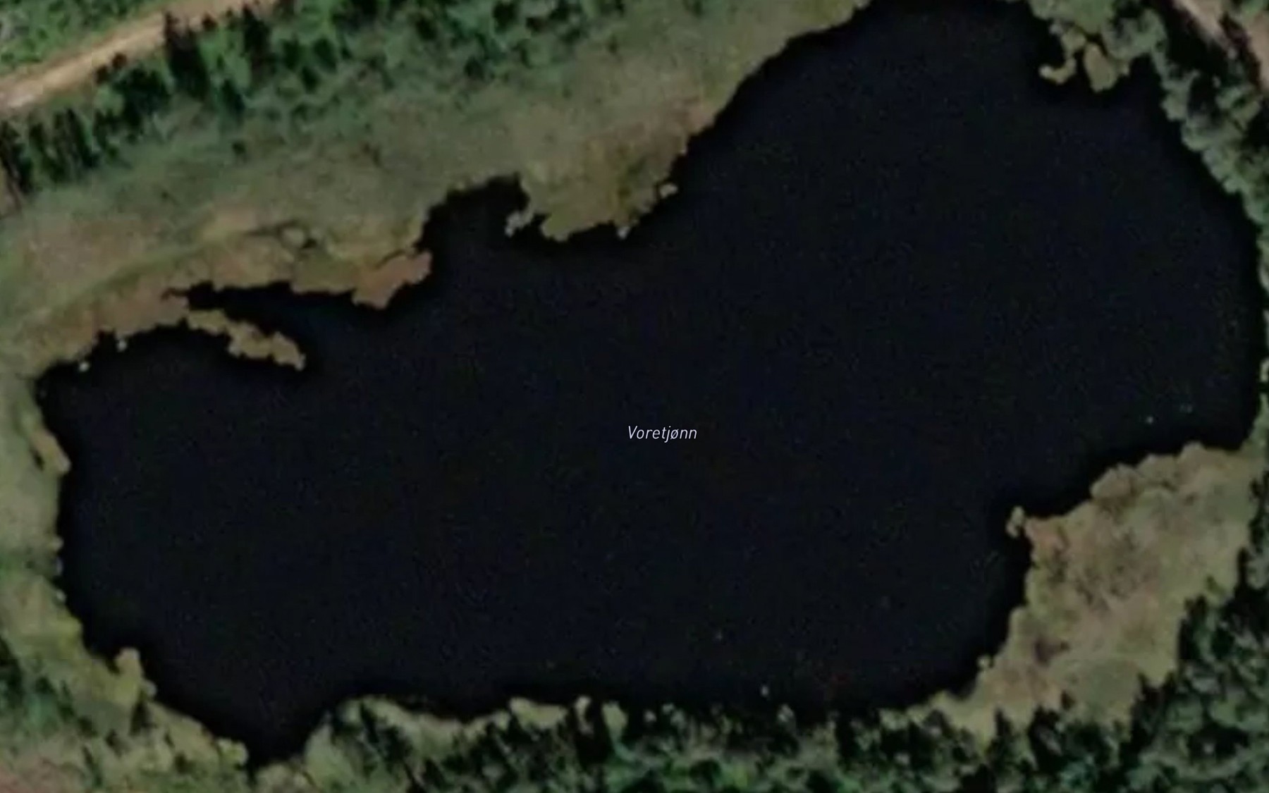 Satellite map of the Voretjonn