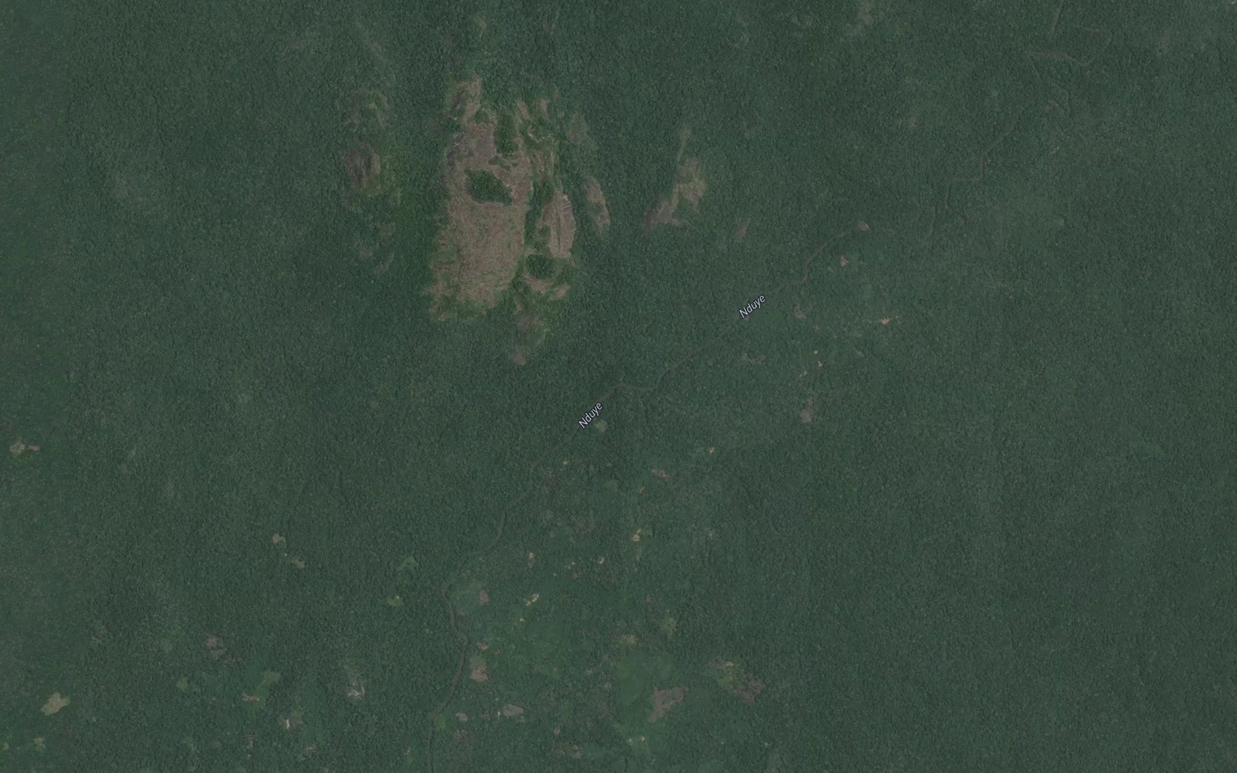 Satellite map of the Itule