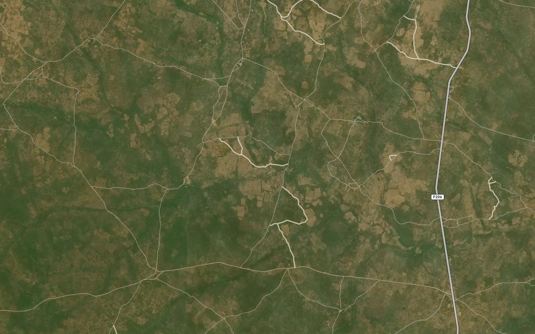Satellite map of the RiverYegun