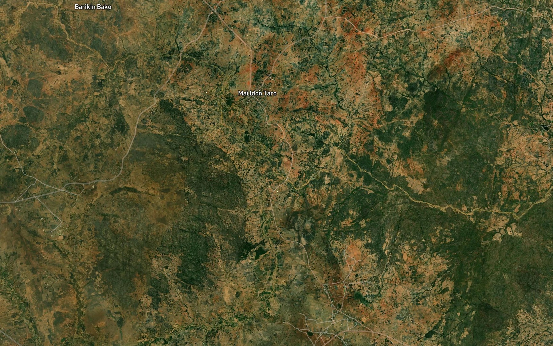 Satellite map of the Korot