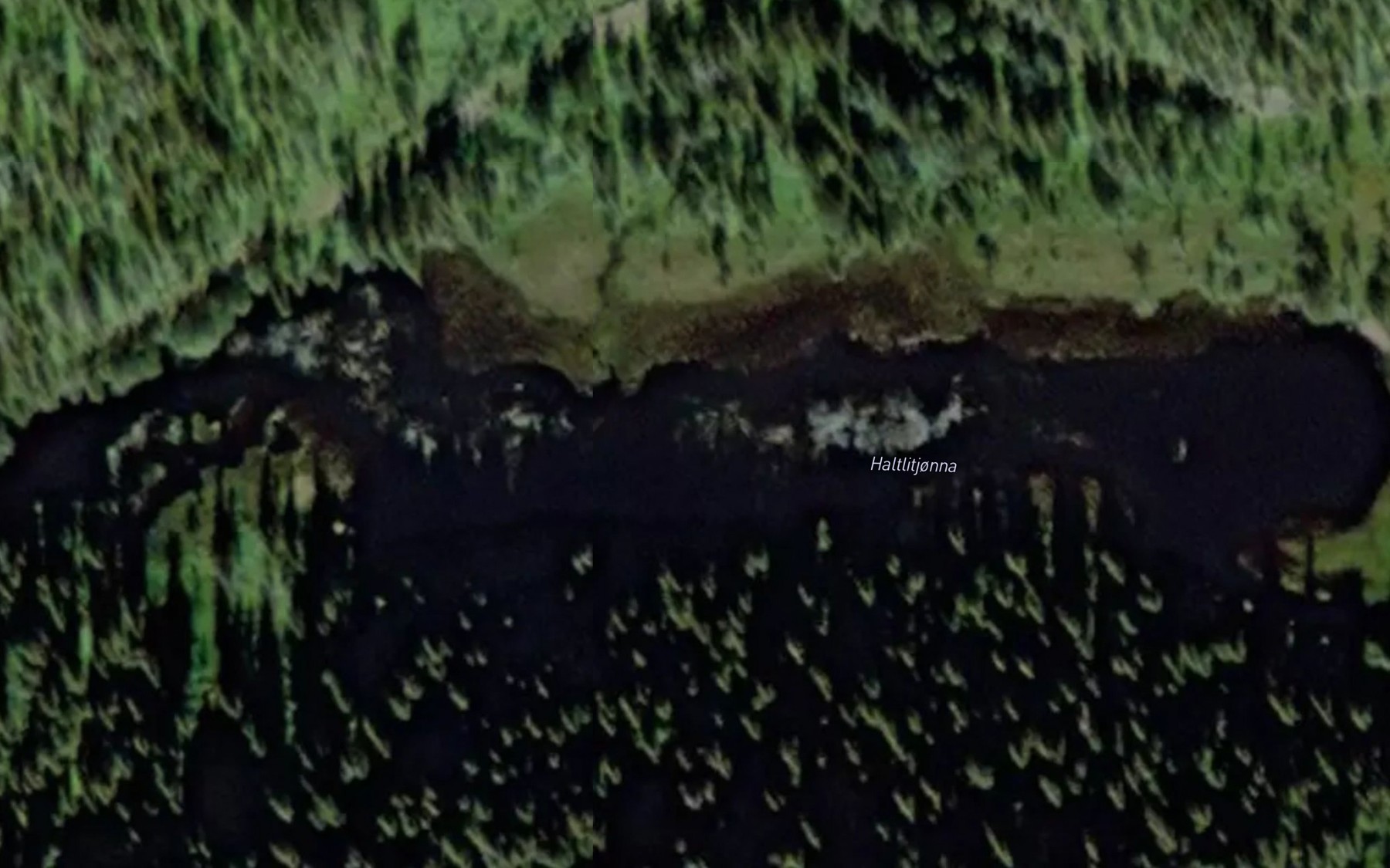 Satellite map of the Haltlitjorna