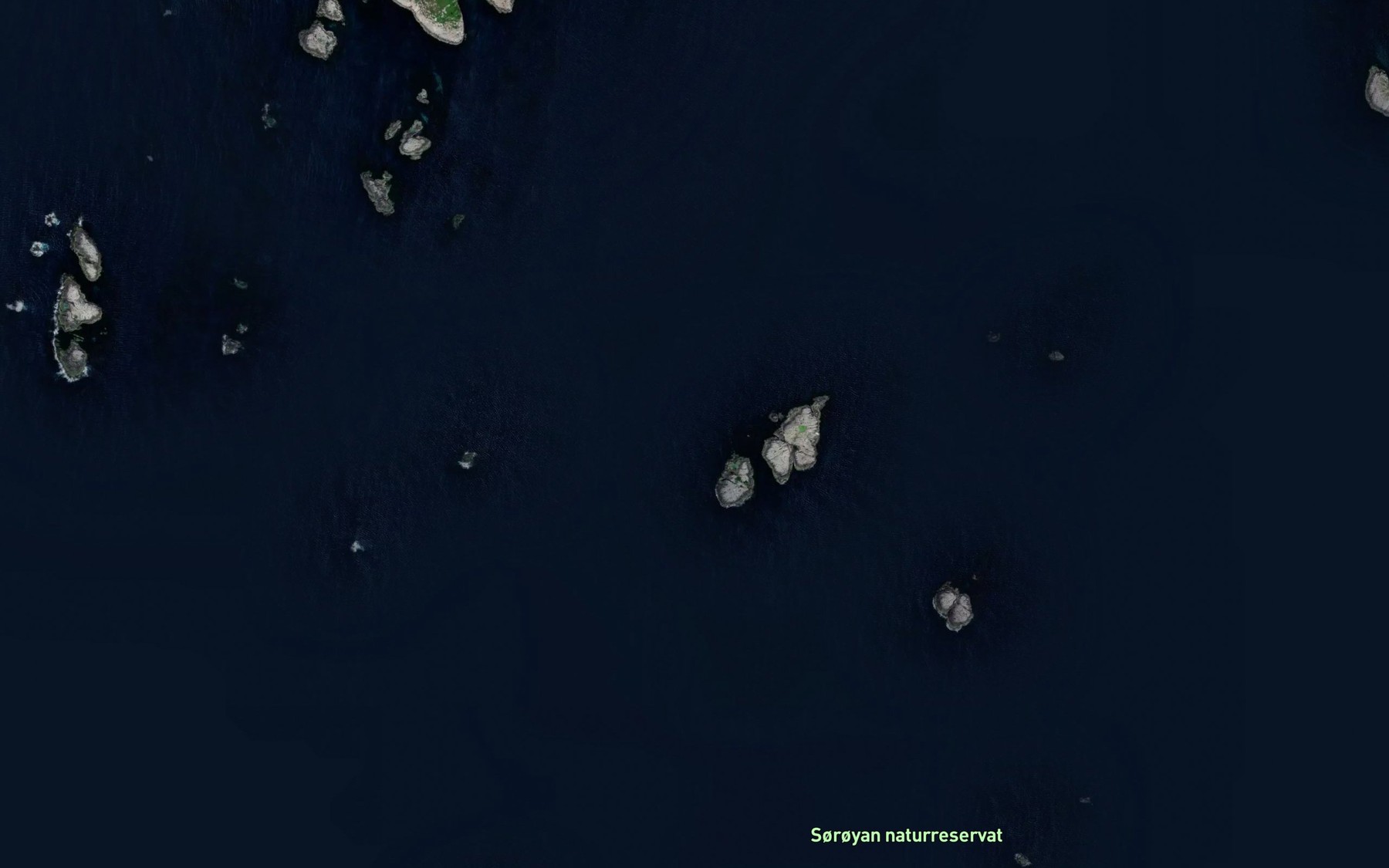 Satellite map of the Vangflestaren