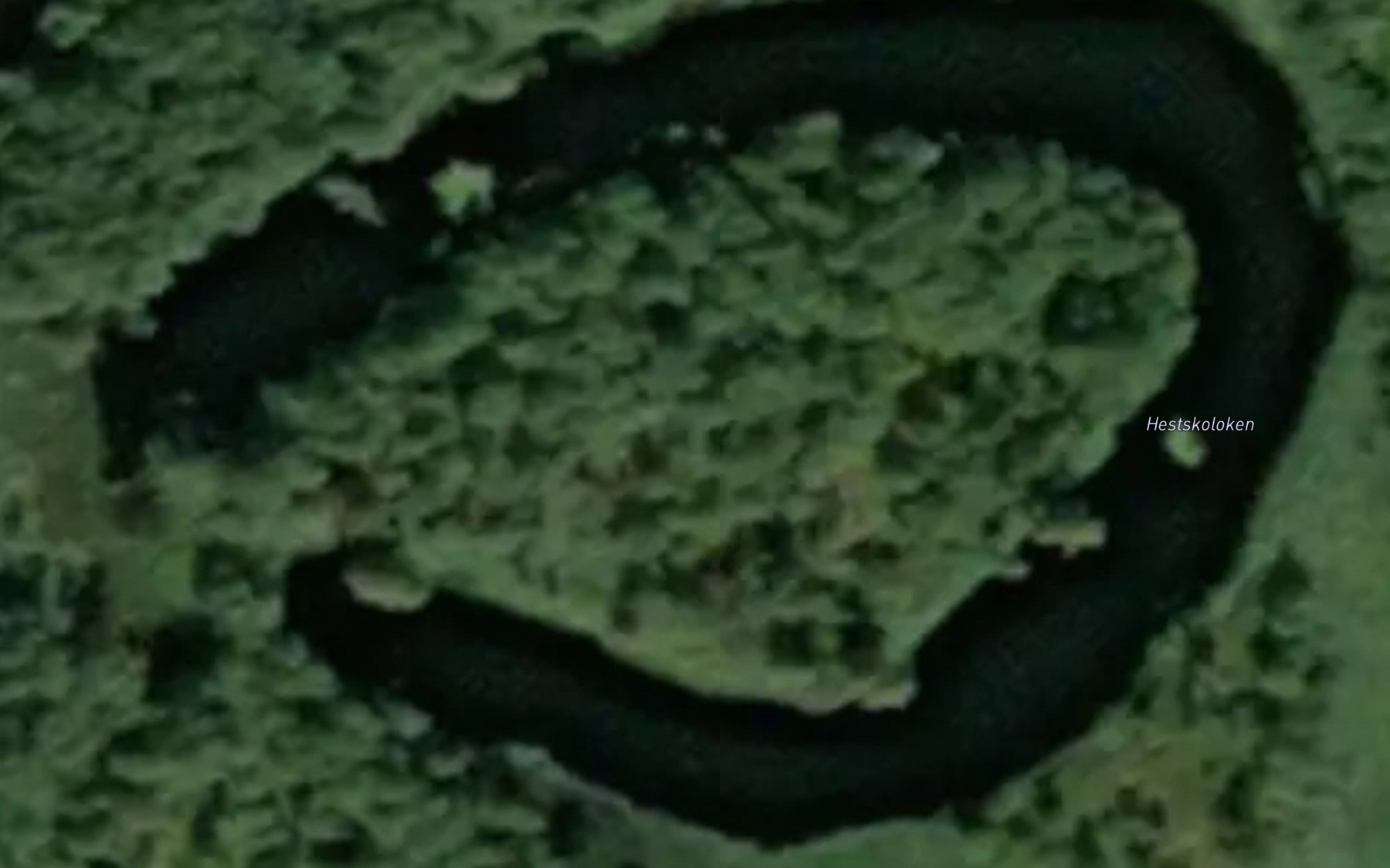 Satellite map of the Hestskoloken