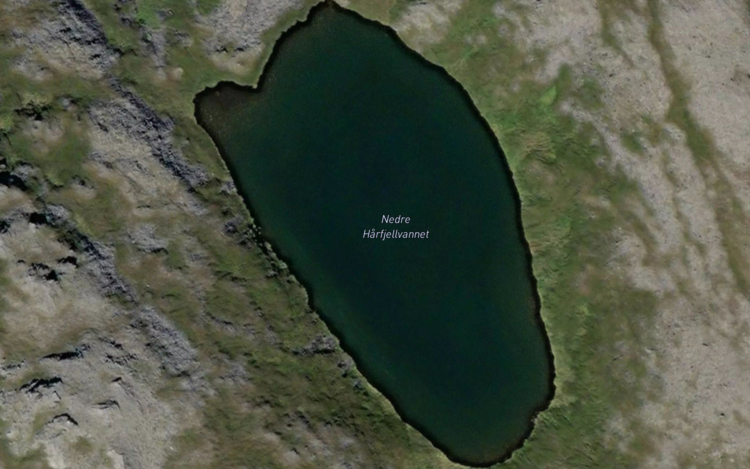 Nedre Harfjellvatnet