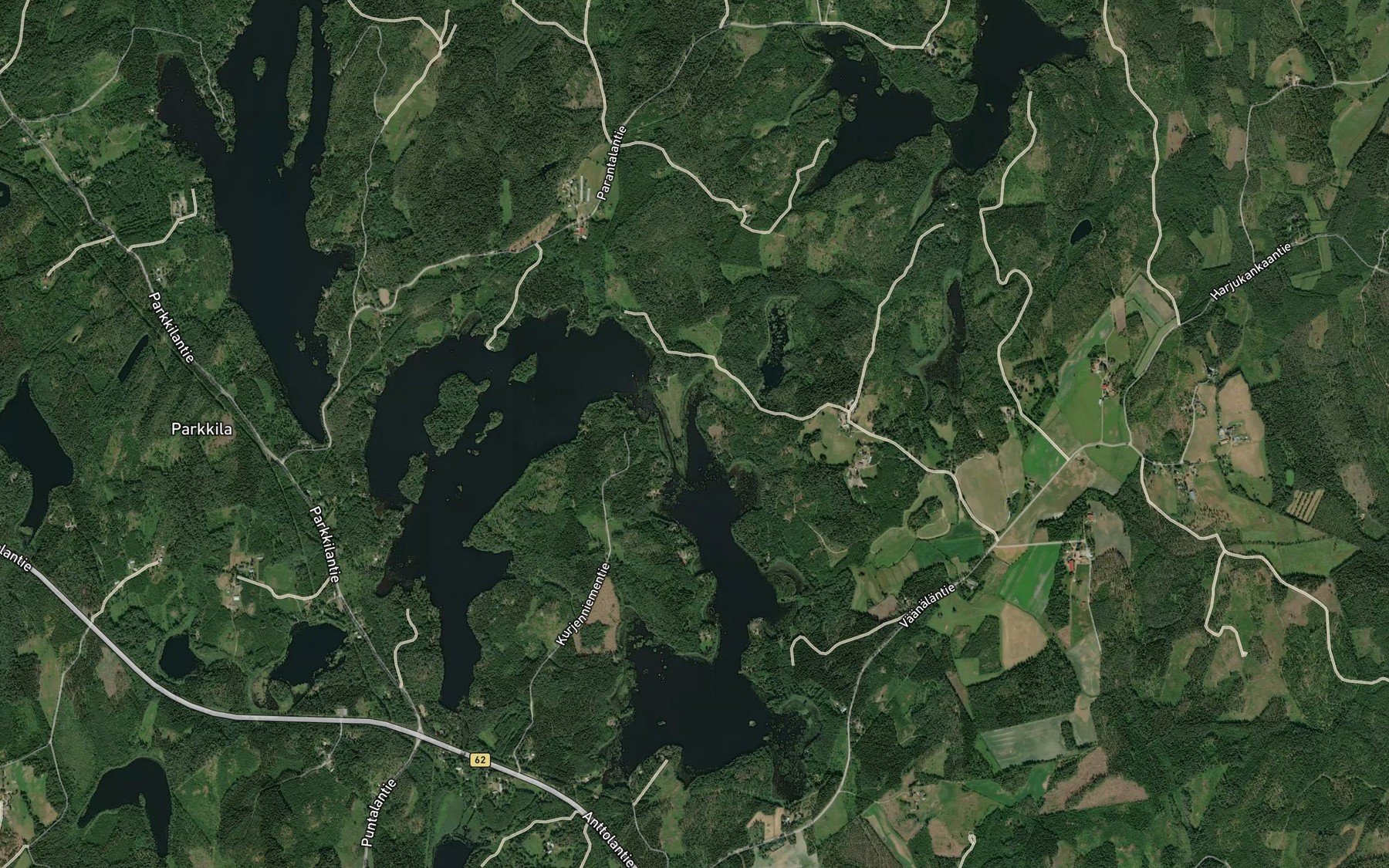 Satellite map of the Konnunlahti