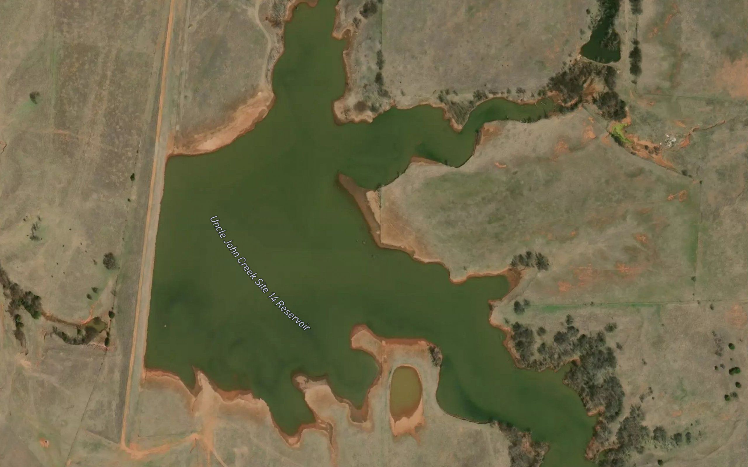 Uncle John Creek Site 14 Reservoir