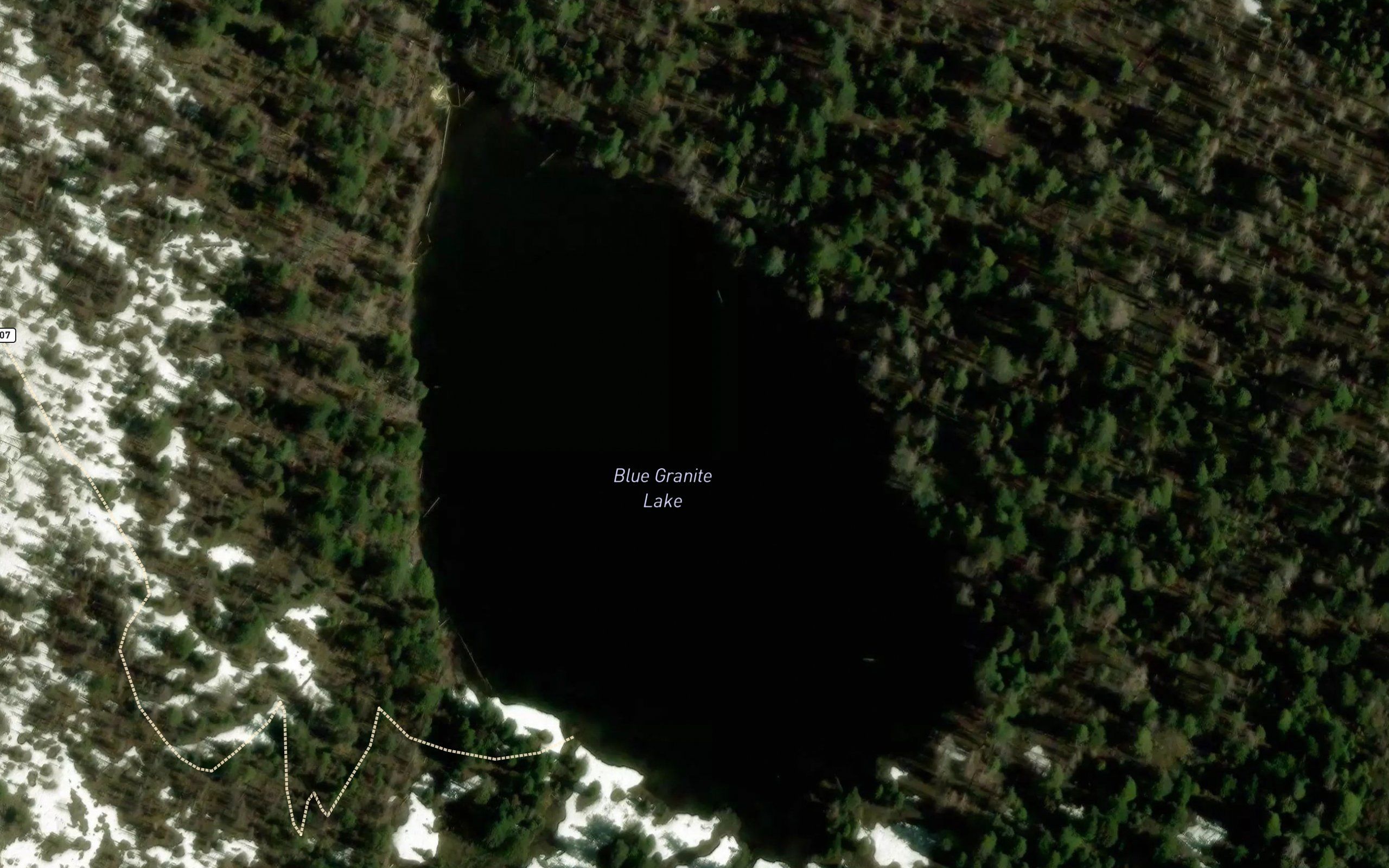 Blue Granite Lake
