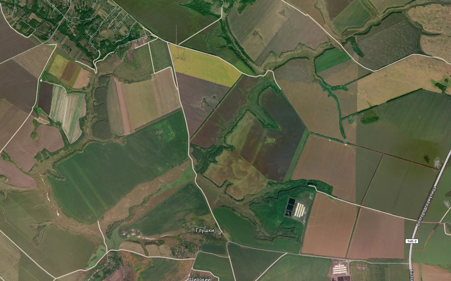 Satellite map of the Balka Koren'