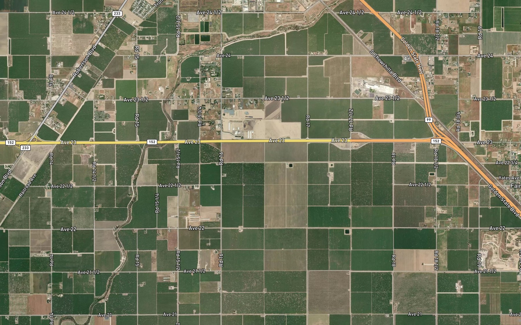 Satellite map of the Califa Lateral B