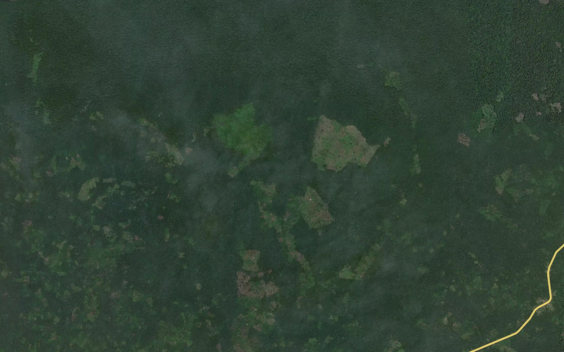 Satellite map of the Elake