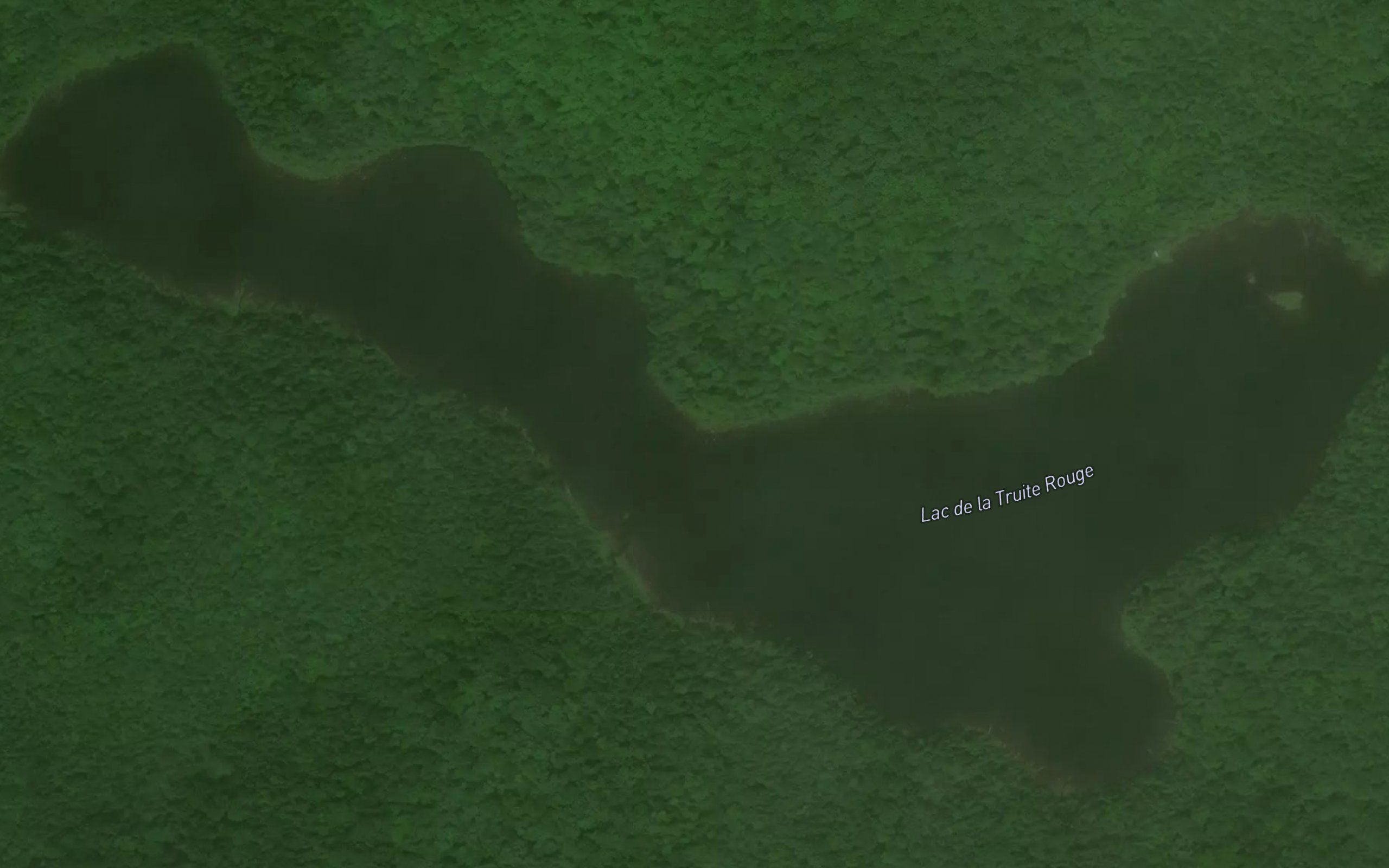 Lac de la Truite Rouge