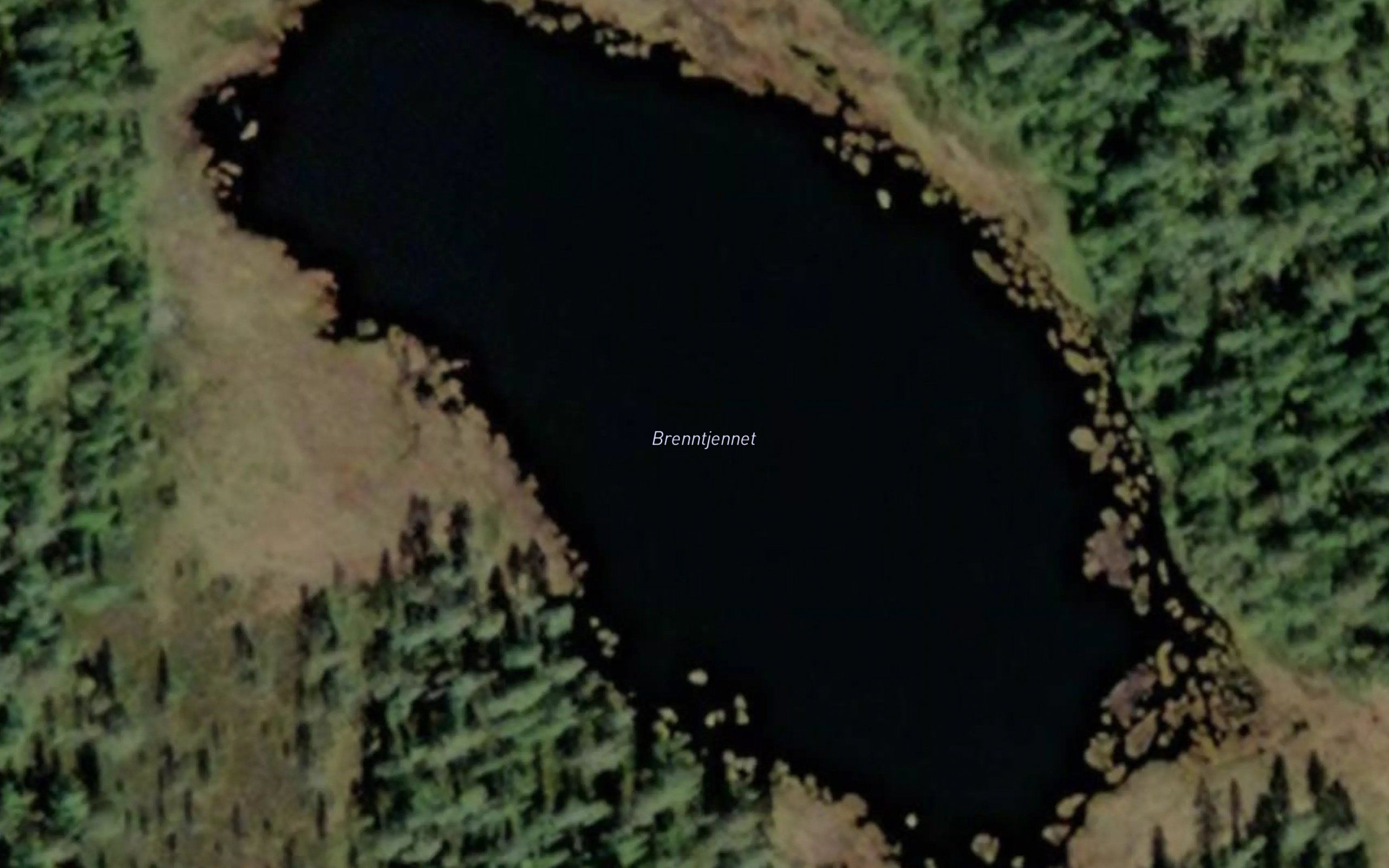 Brenntjernet