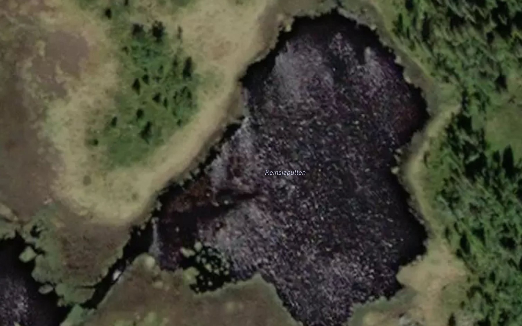 Satellite map of the Reinsjoputten