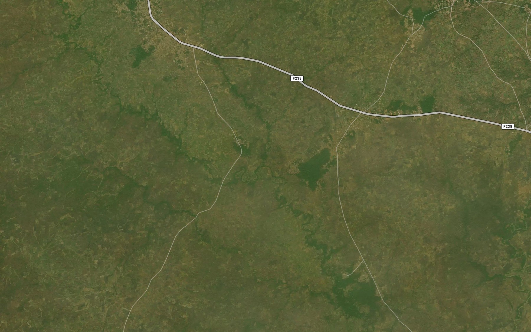Satellite map of the River Omuhu