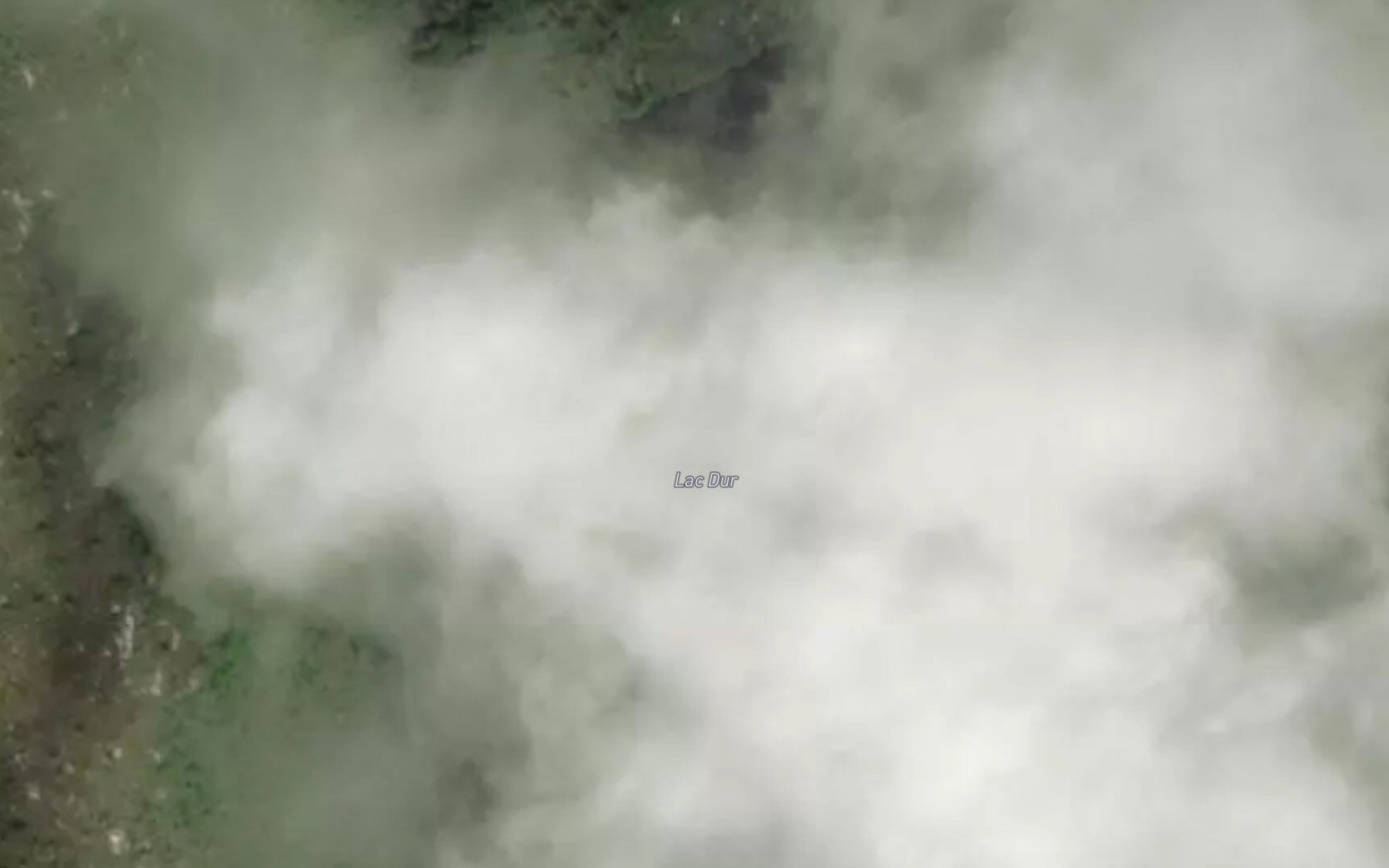Satellite map of the Lac Dur