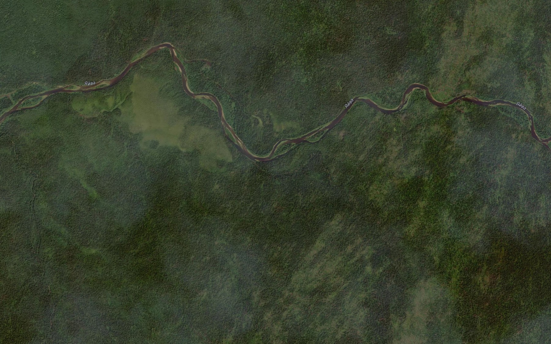 Satellite map of the Rassol'naya