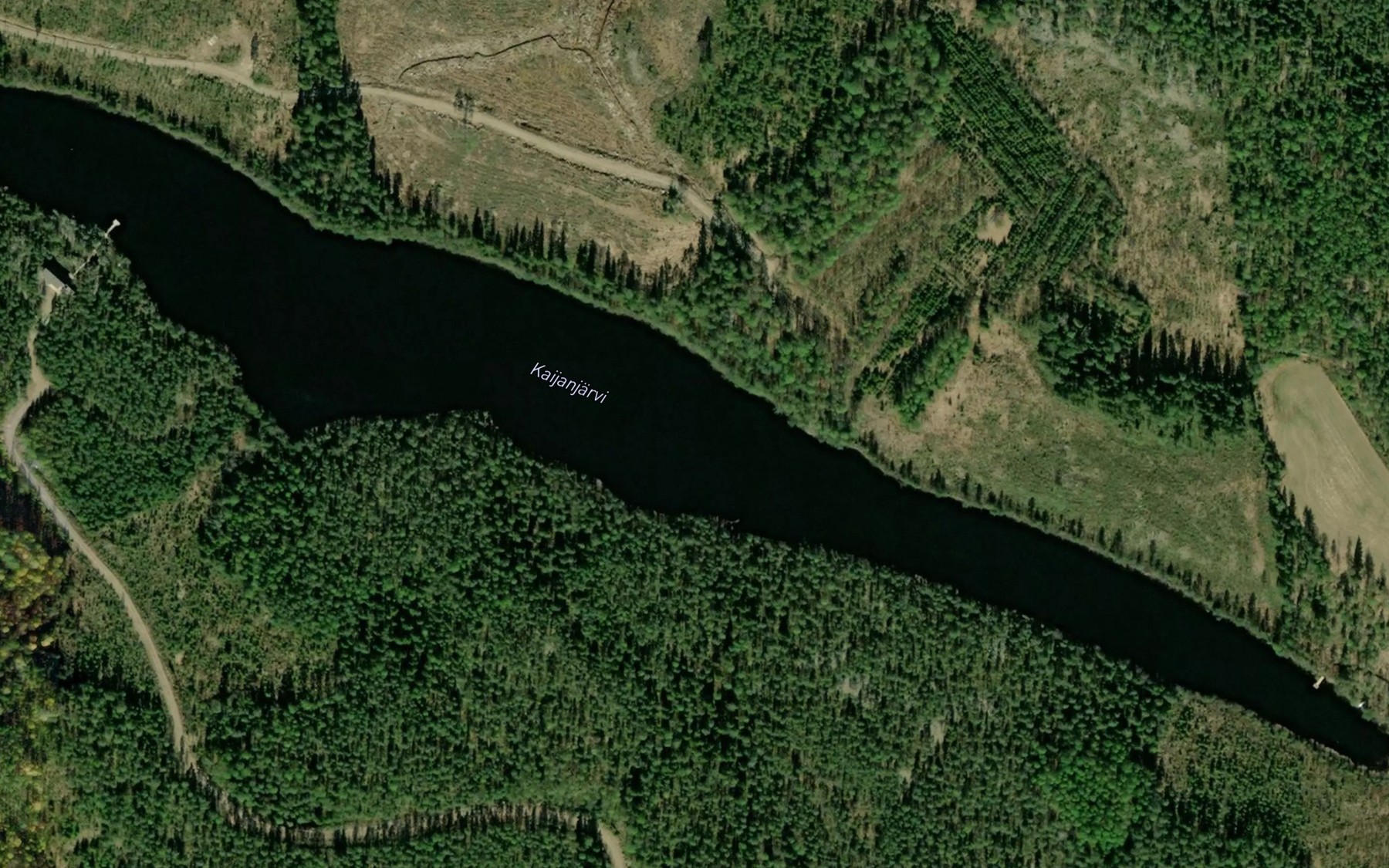 Satellite map of the Kaijanjarvi