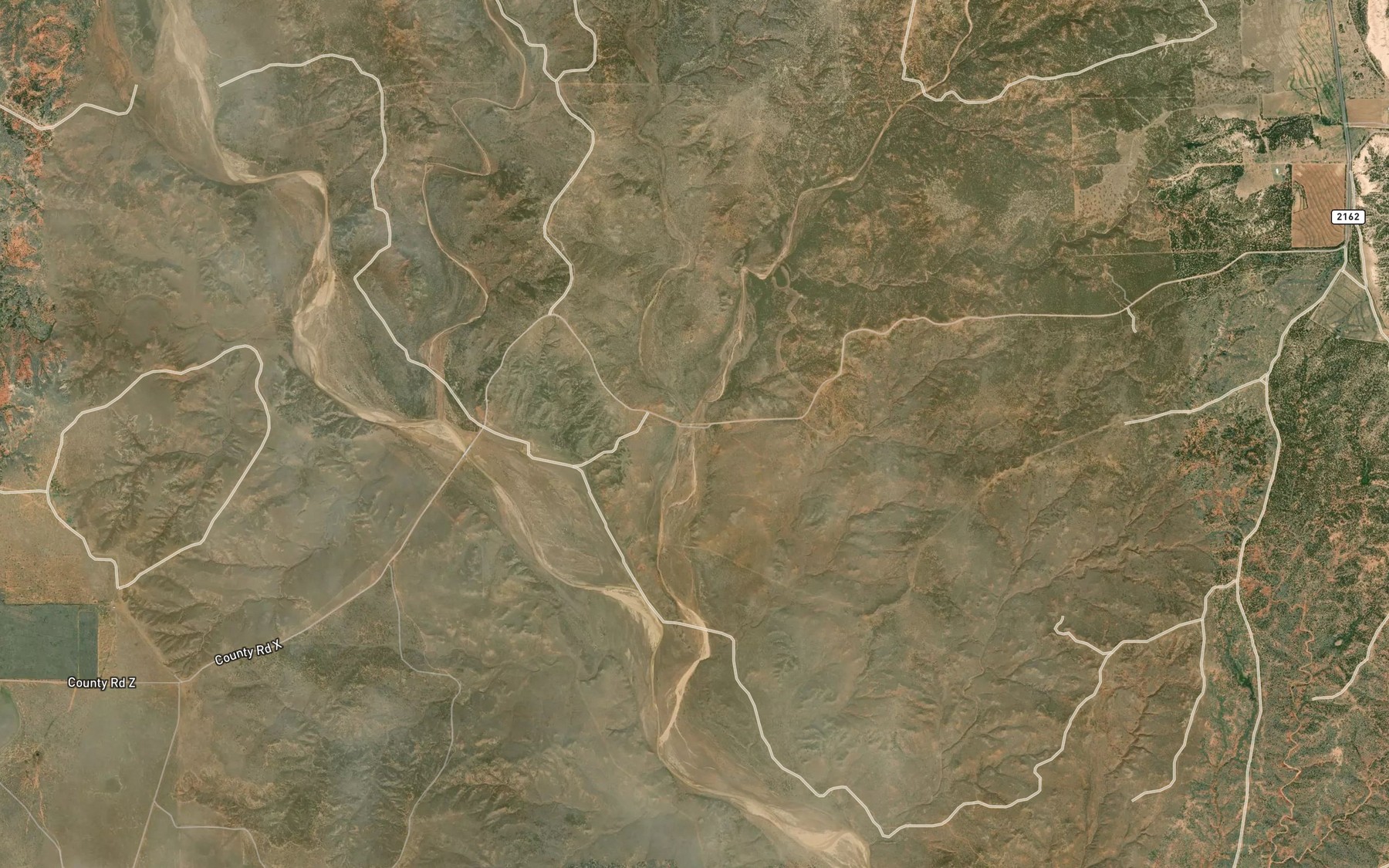 Satellite map of the Halls Creek