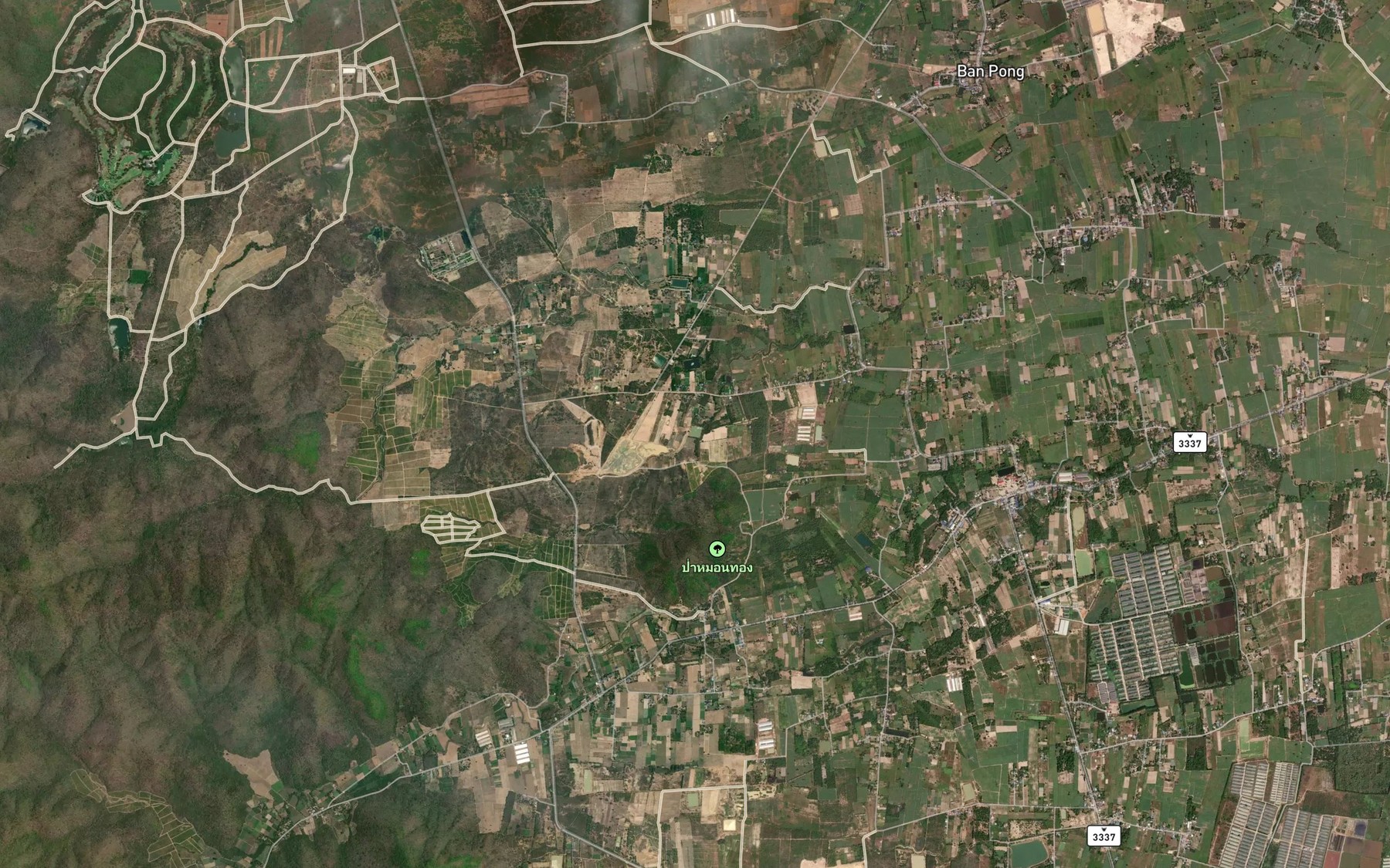 Satellite map of the Nong Lom Rua