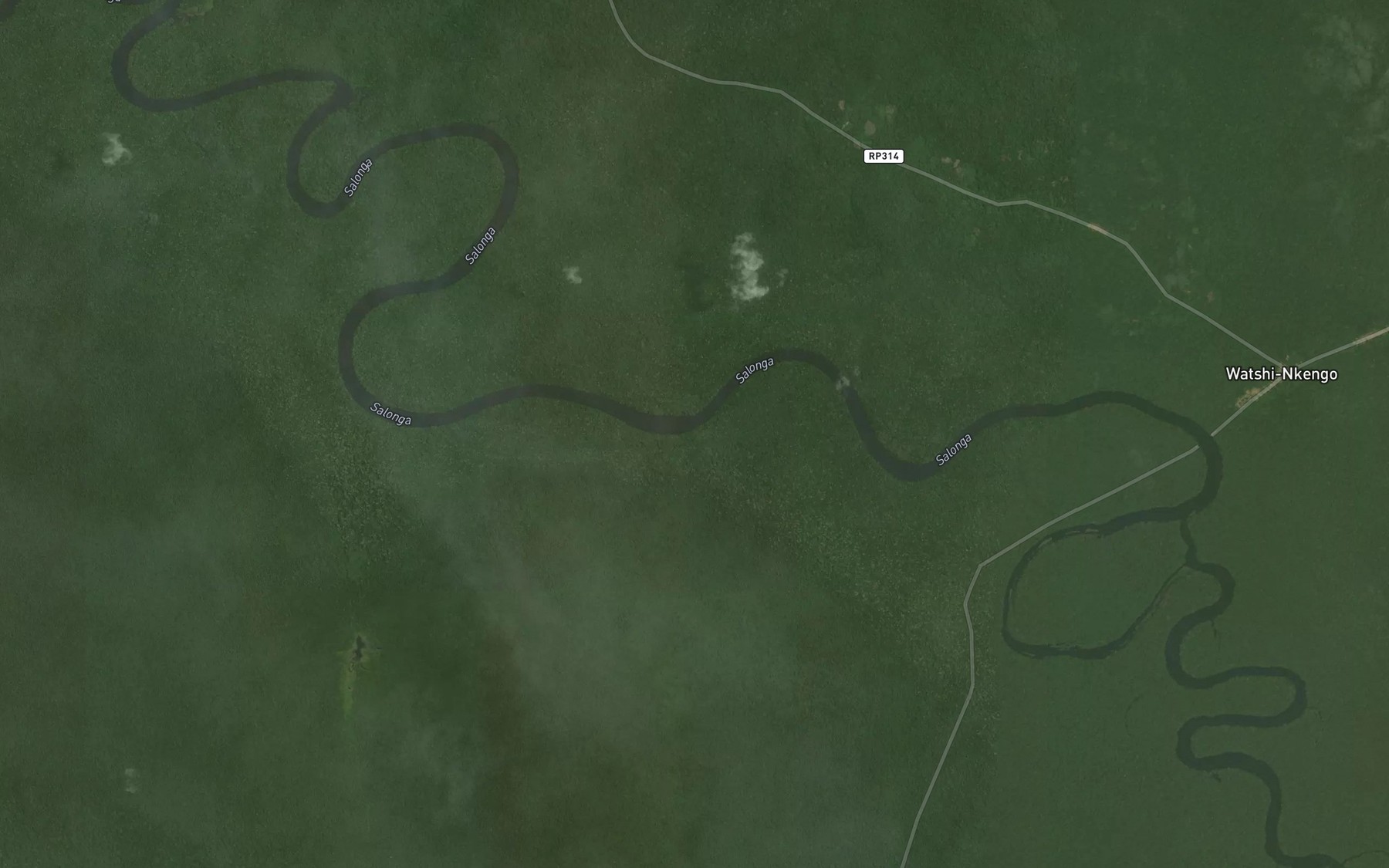 Satellite map of the Masimba