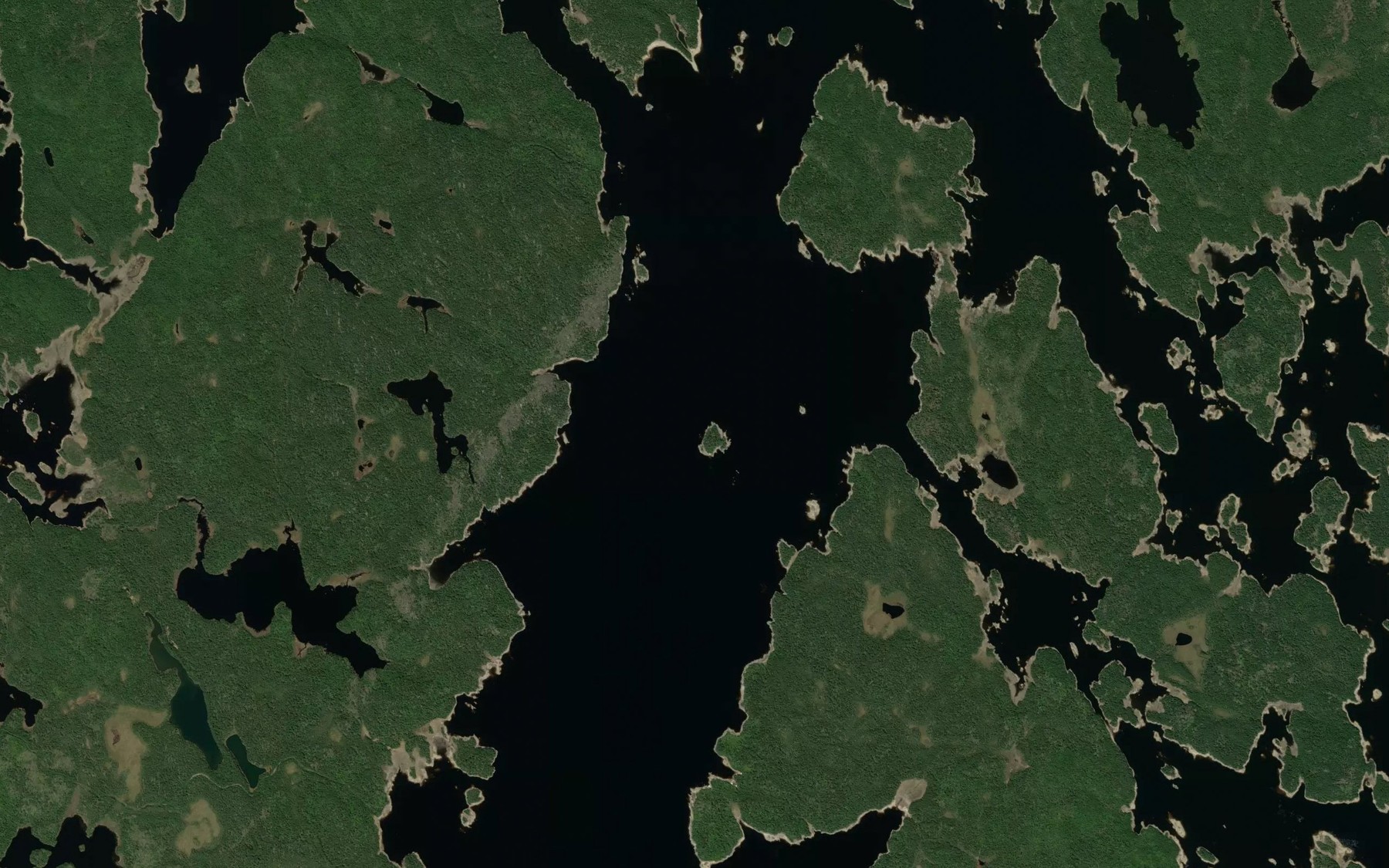 Satellite map of the Passage de la Perdrix Blanche