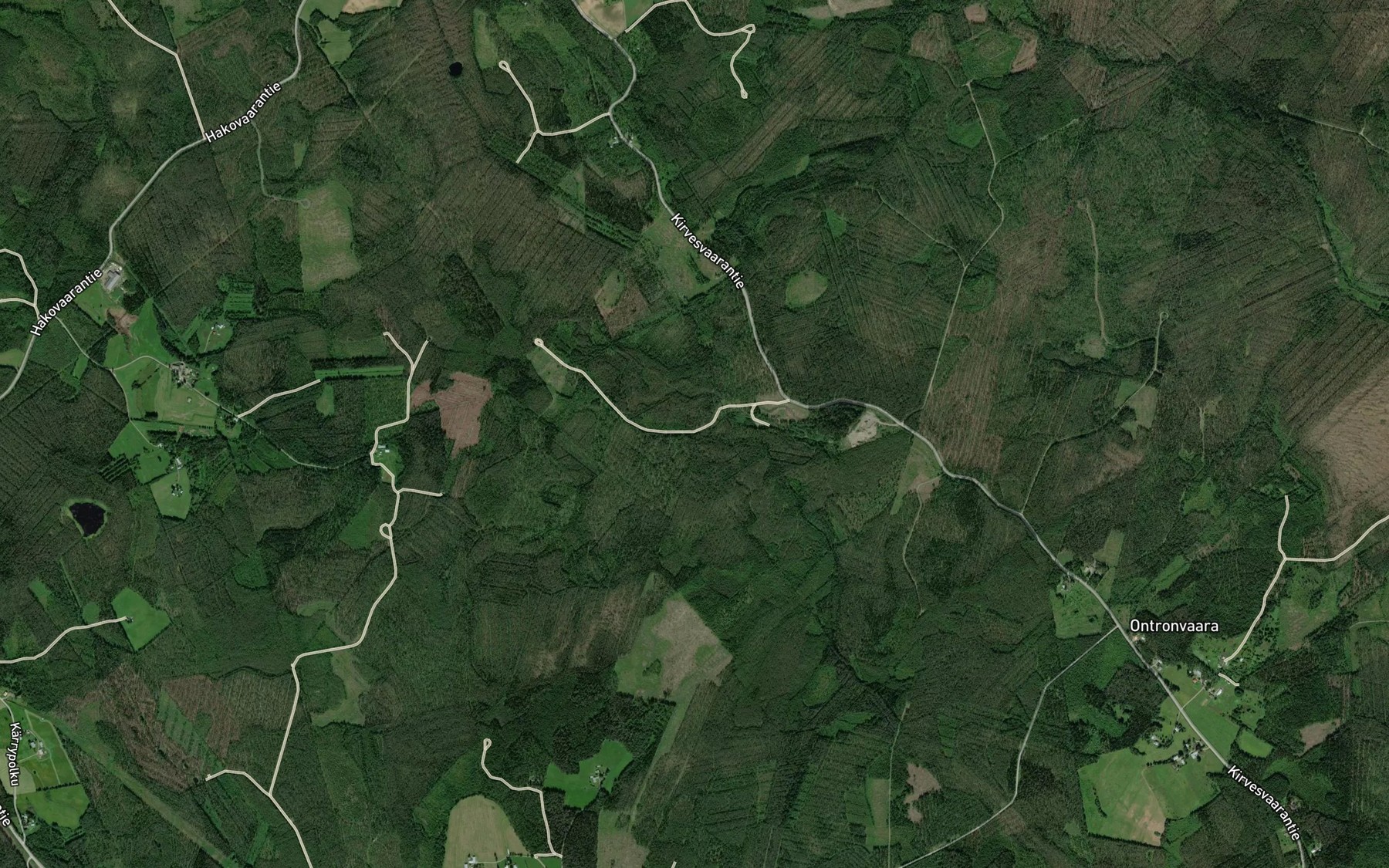 Satellite map of the Lukkarisenpuro
