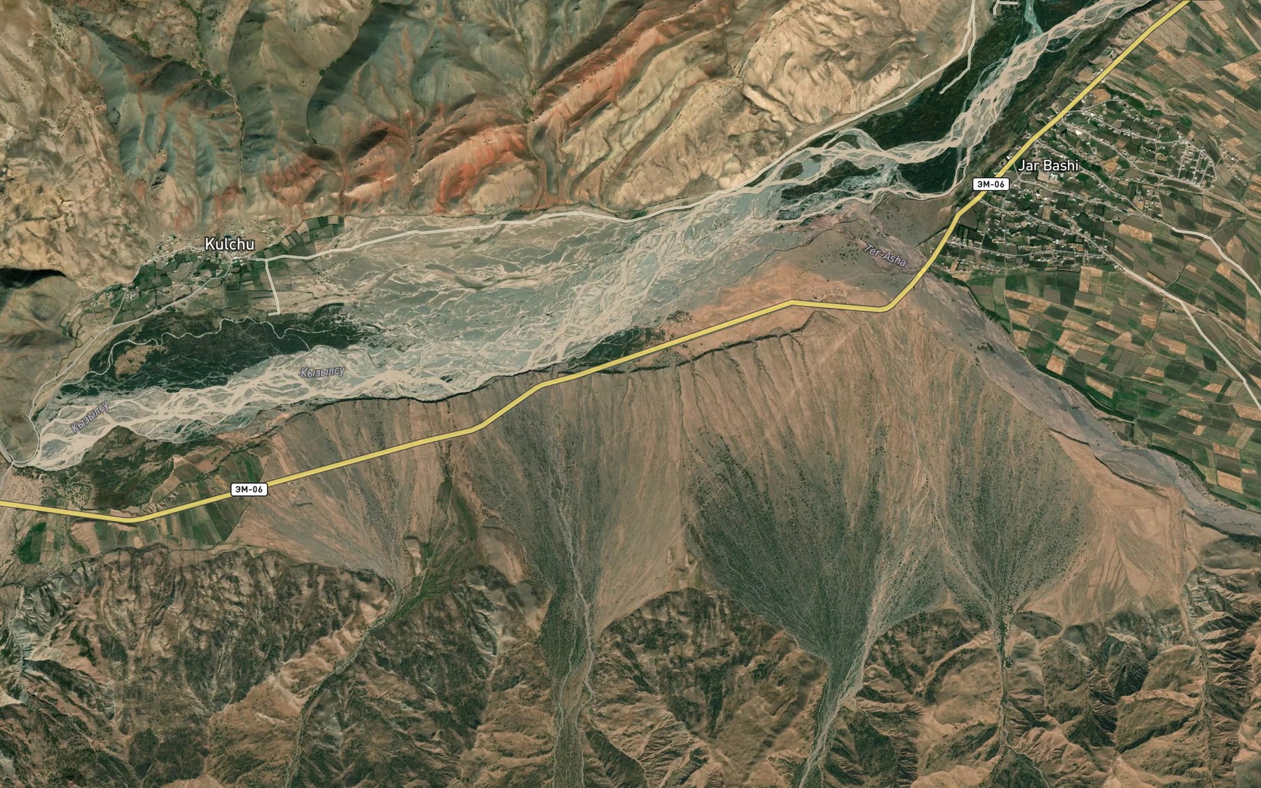 Satellite map of the Lay-Suu