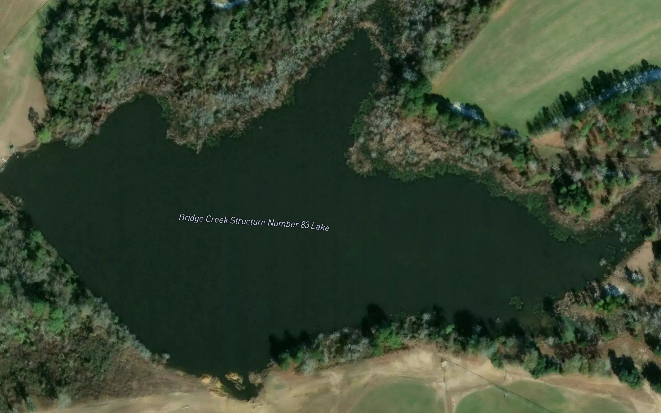 Bridge Creek Structure Number 83 Lake