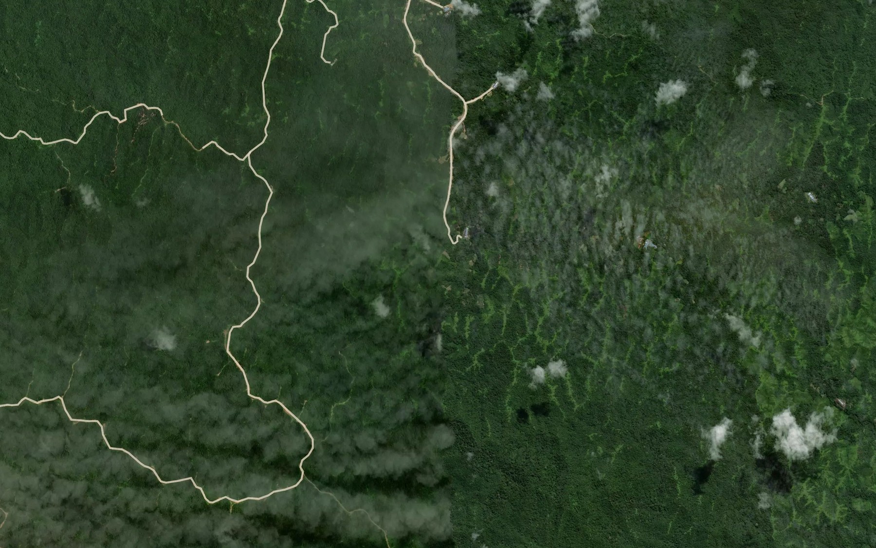 Satellite map of the Sungai Jerangku