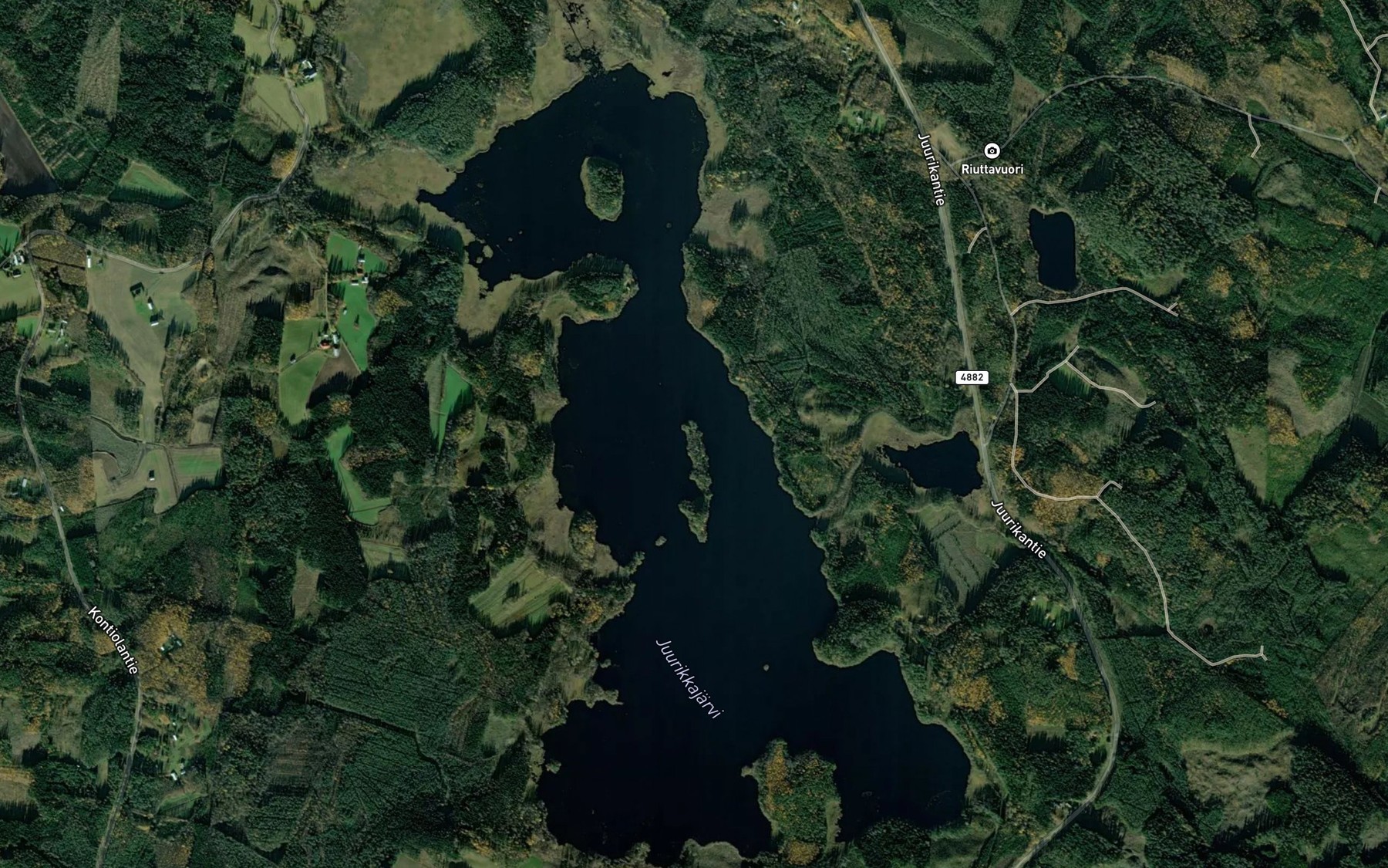 Satellite map of the Natkonlahti