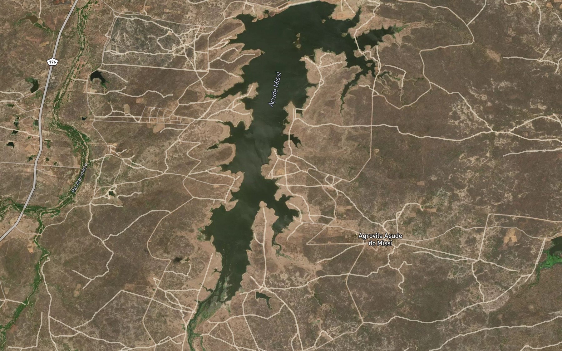 Satellite map of the Acude Missi