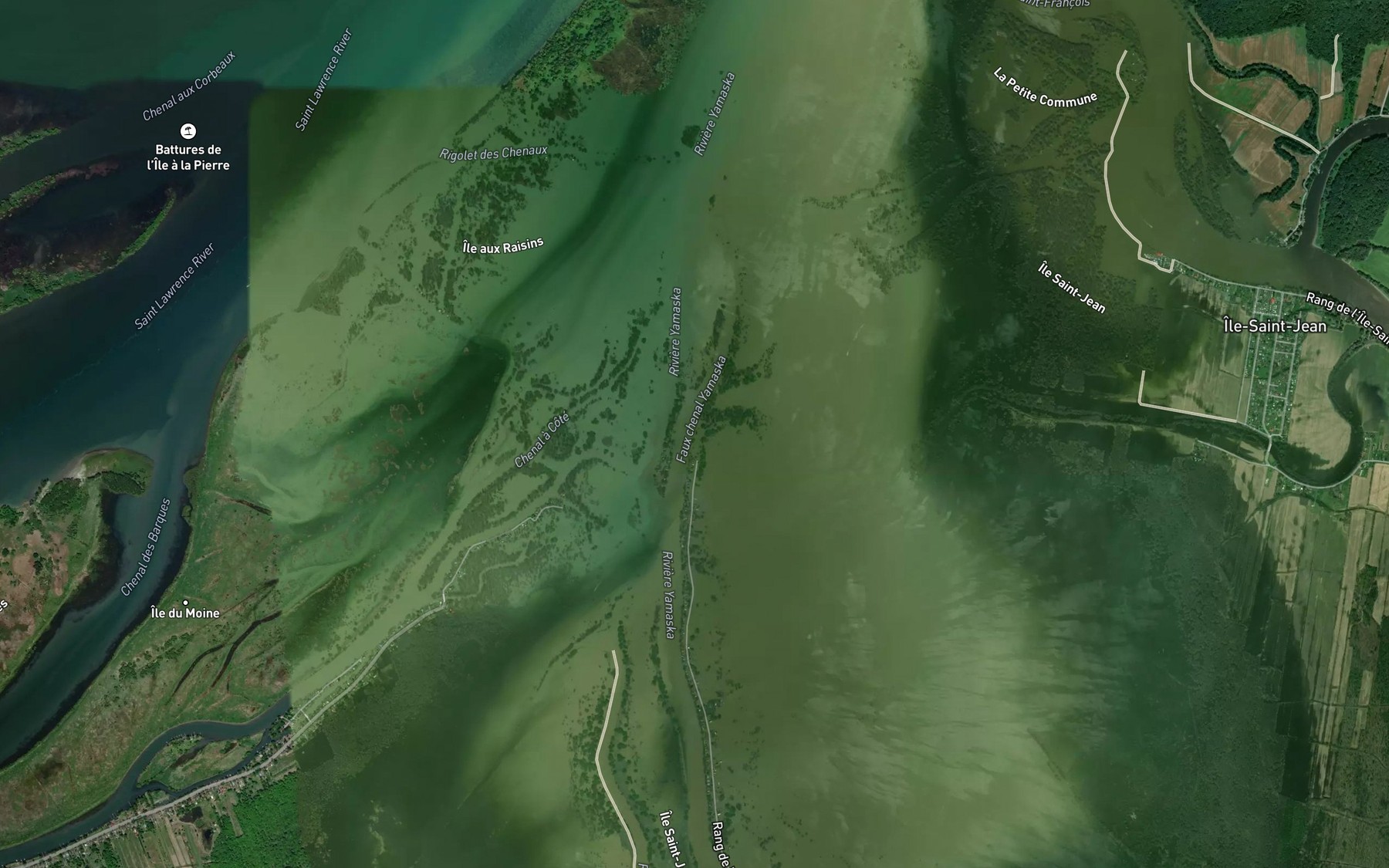 Satellite map of the Rigolet d'en Haut