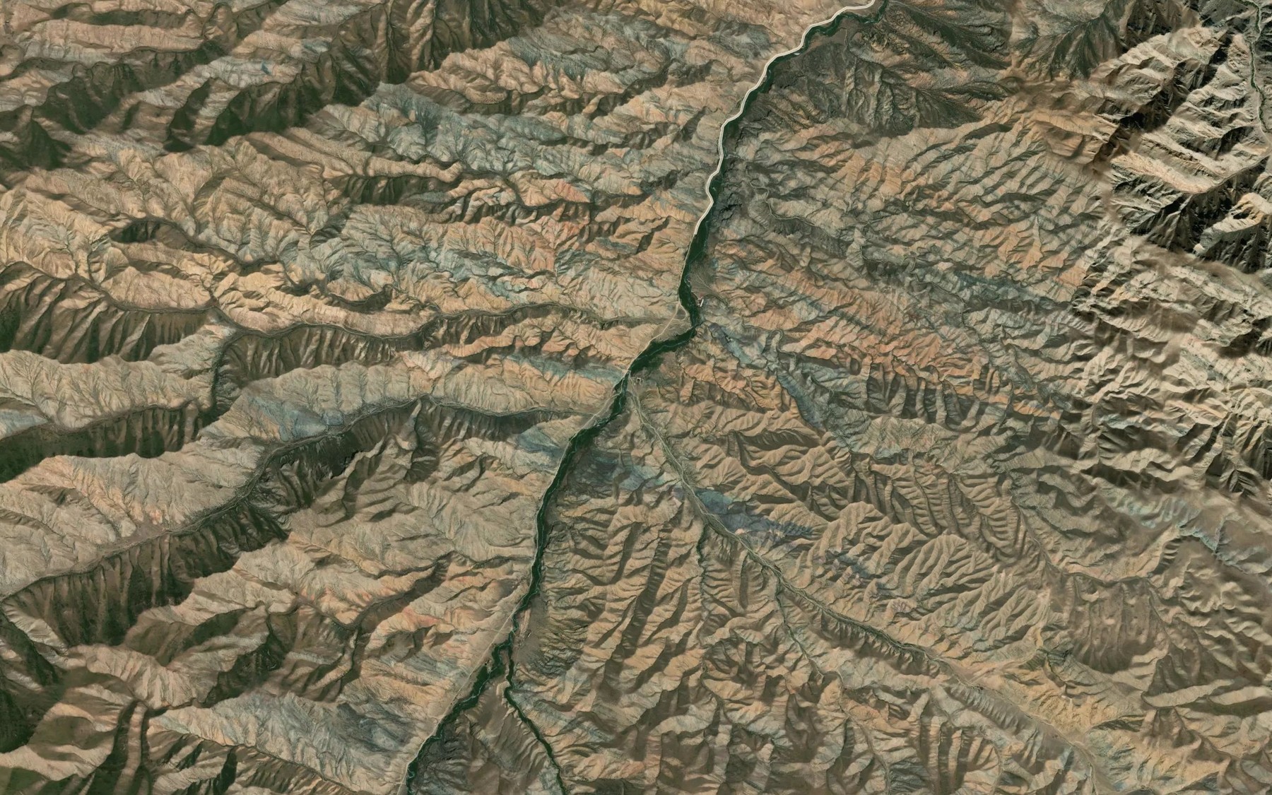 Satellite map of the Sagyzgan