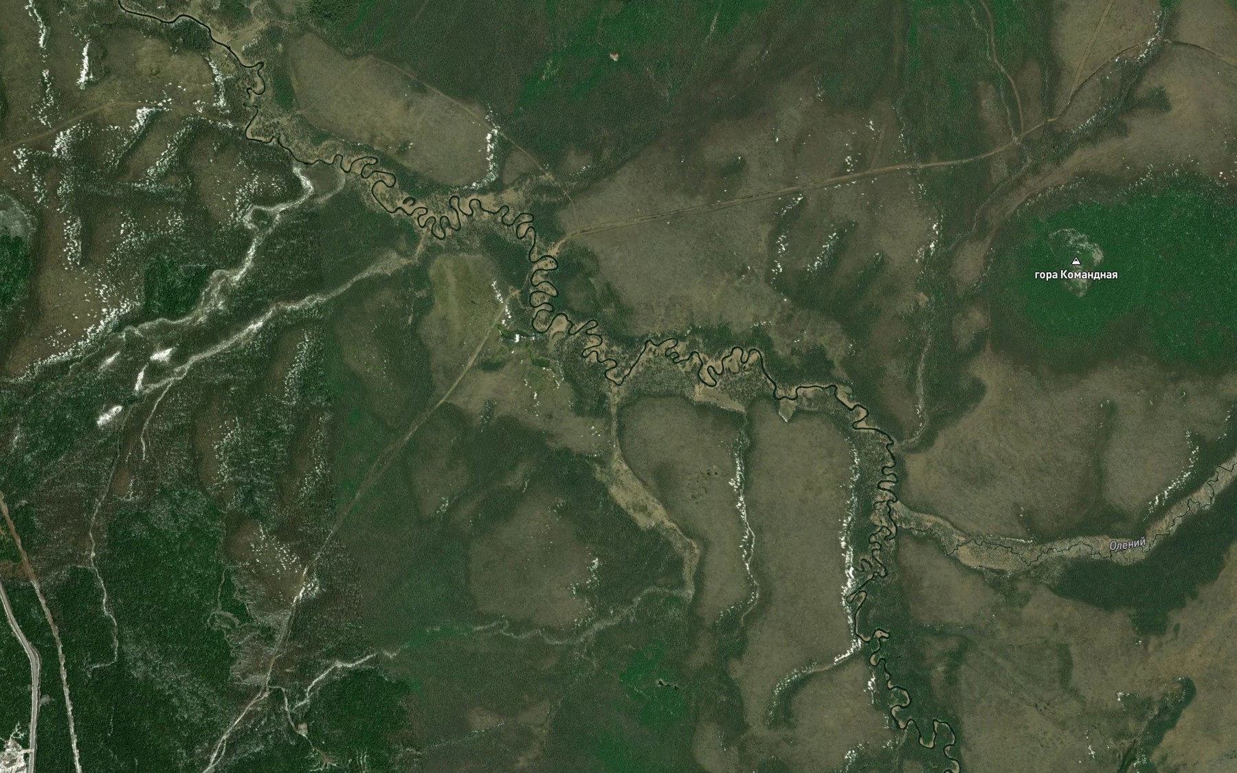 Satellite map of the Stupenchatyy