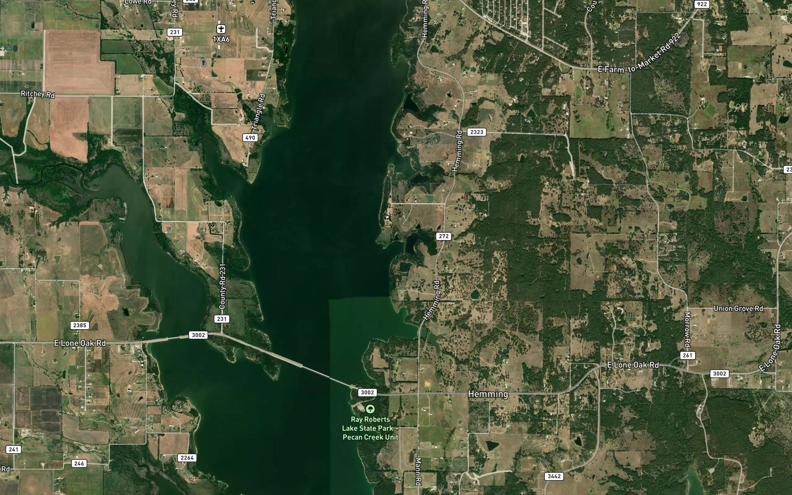 Soil Conservation Service Site 61w Reservoir