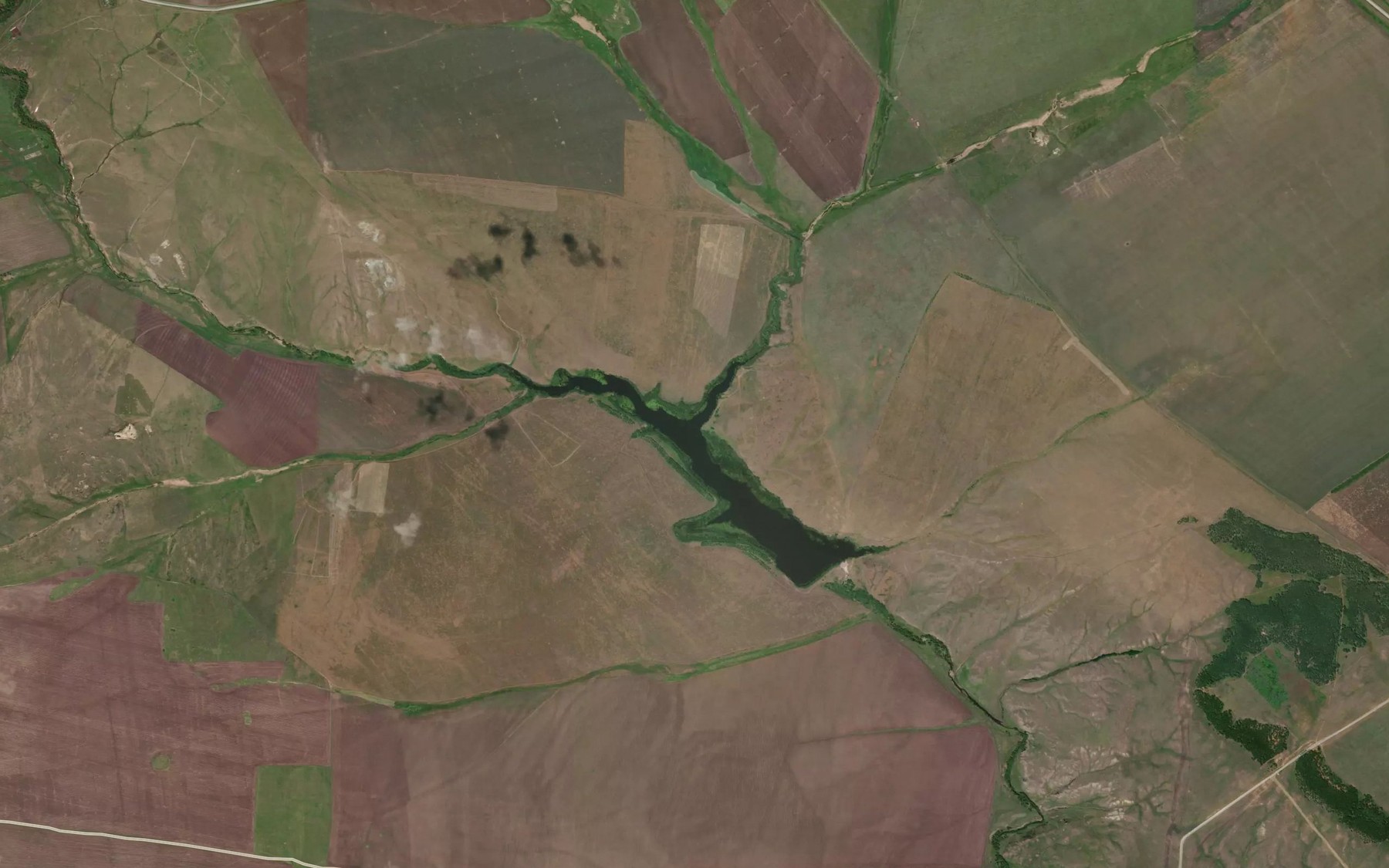 Satellite map of the Yangys