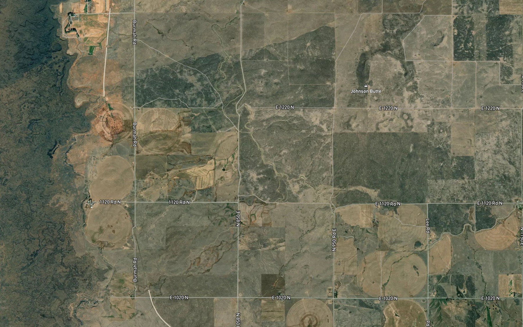 Satellite map of the West Main Canal