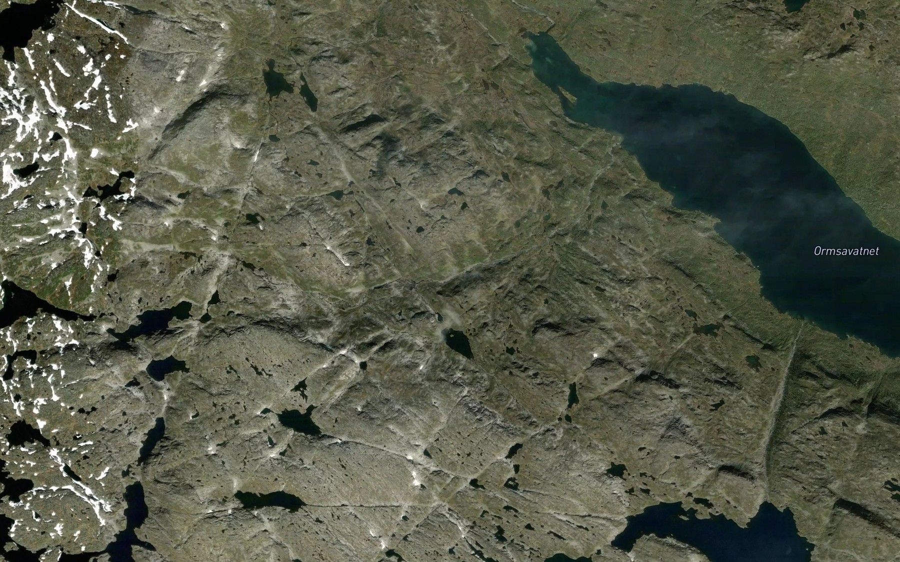 Satellite map of the Reinani