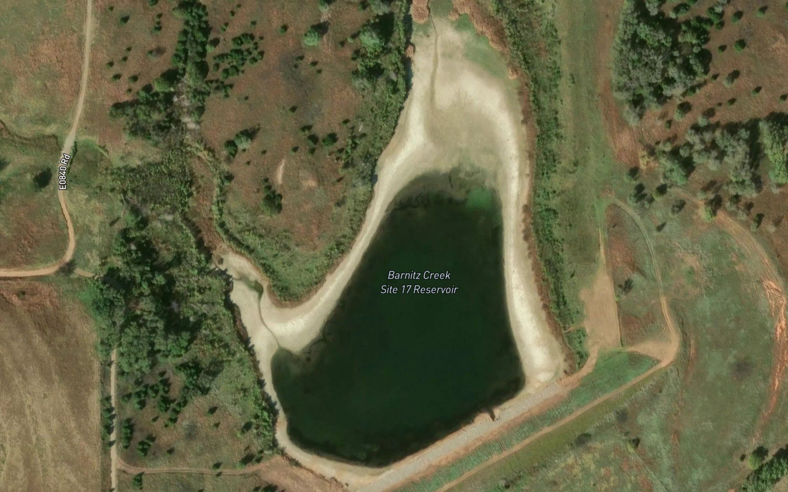 Barnitz Creek Site 17 Reservoir