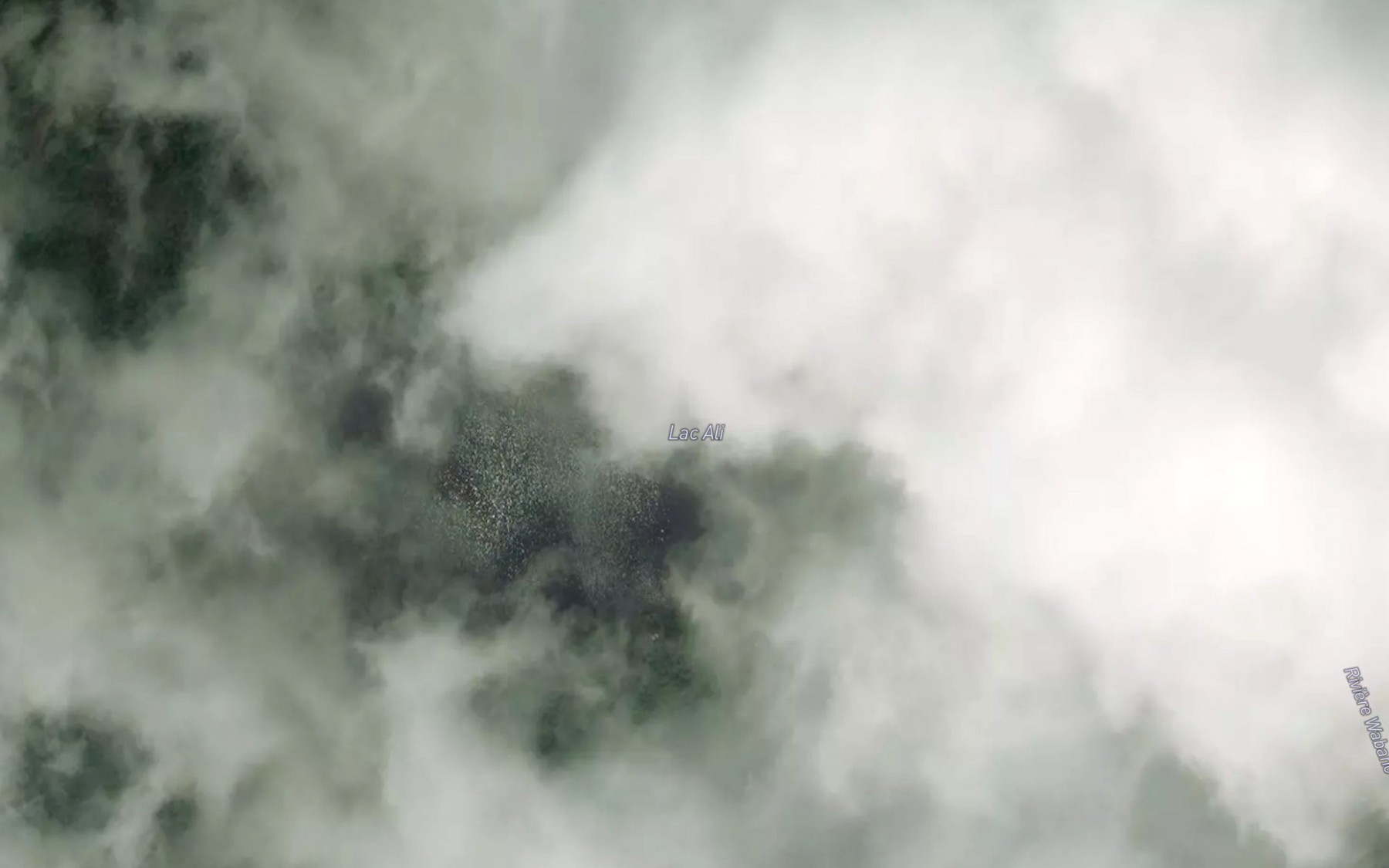 Satellite map of the Lac Ali