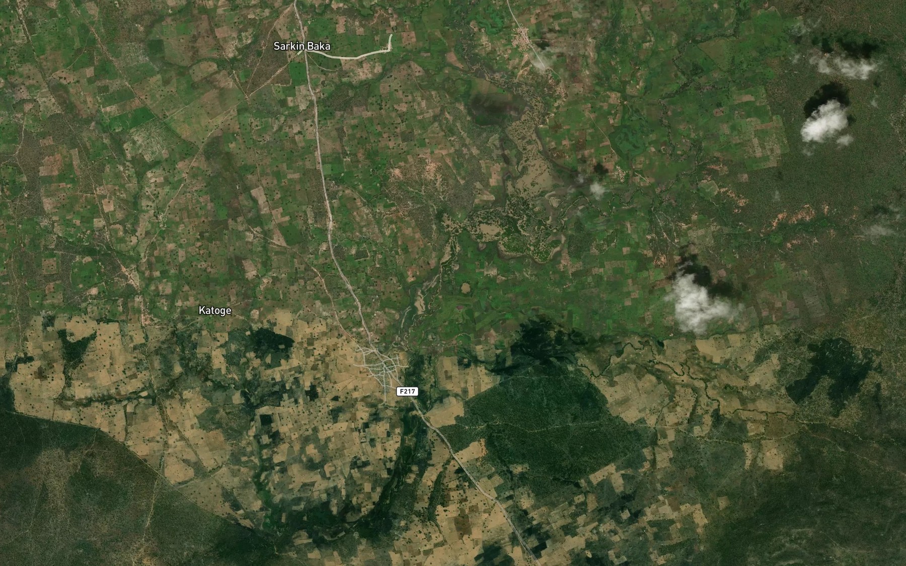 Satellite map of the River Maiweiwei