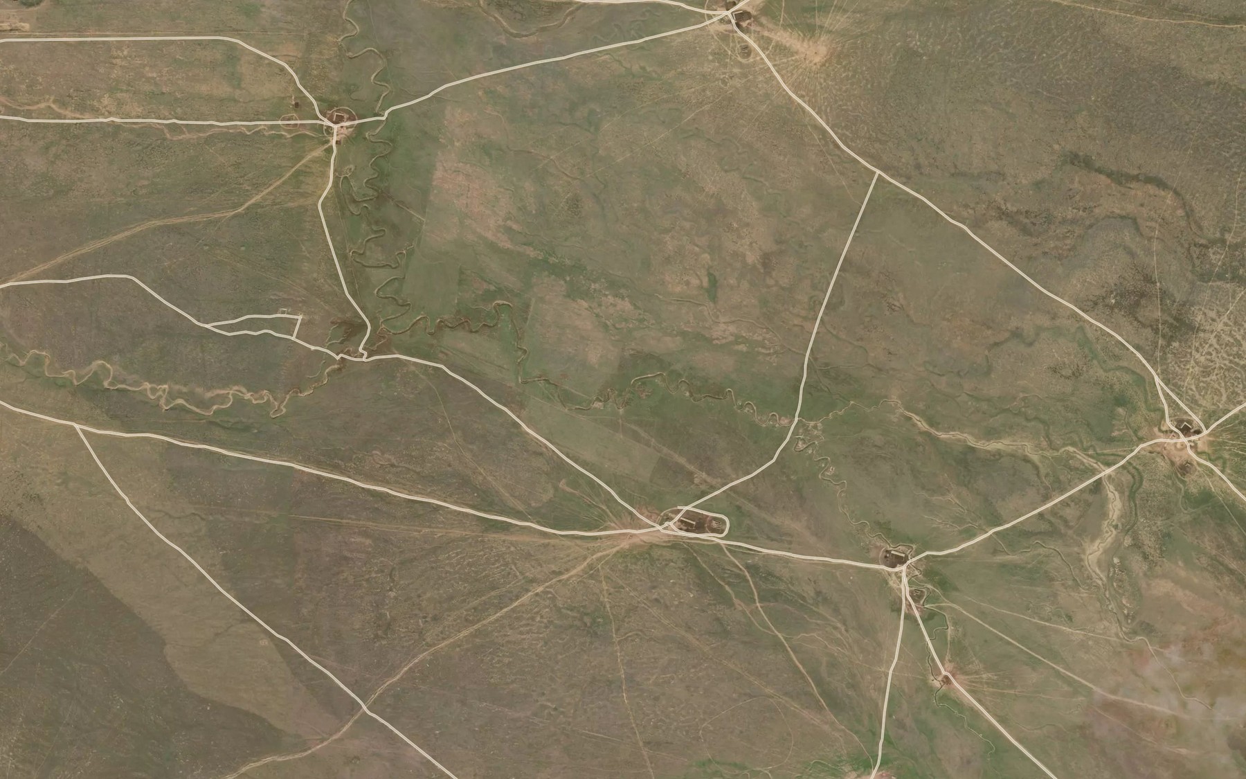 Satellite map of the Balka Elista
