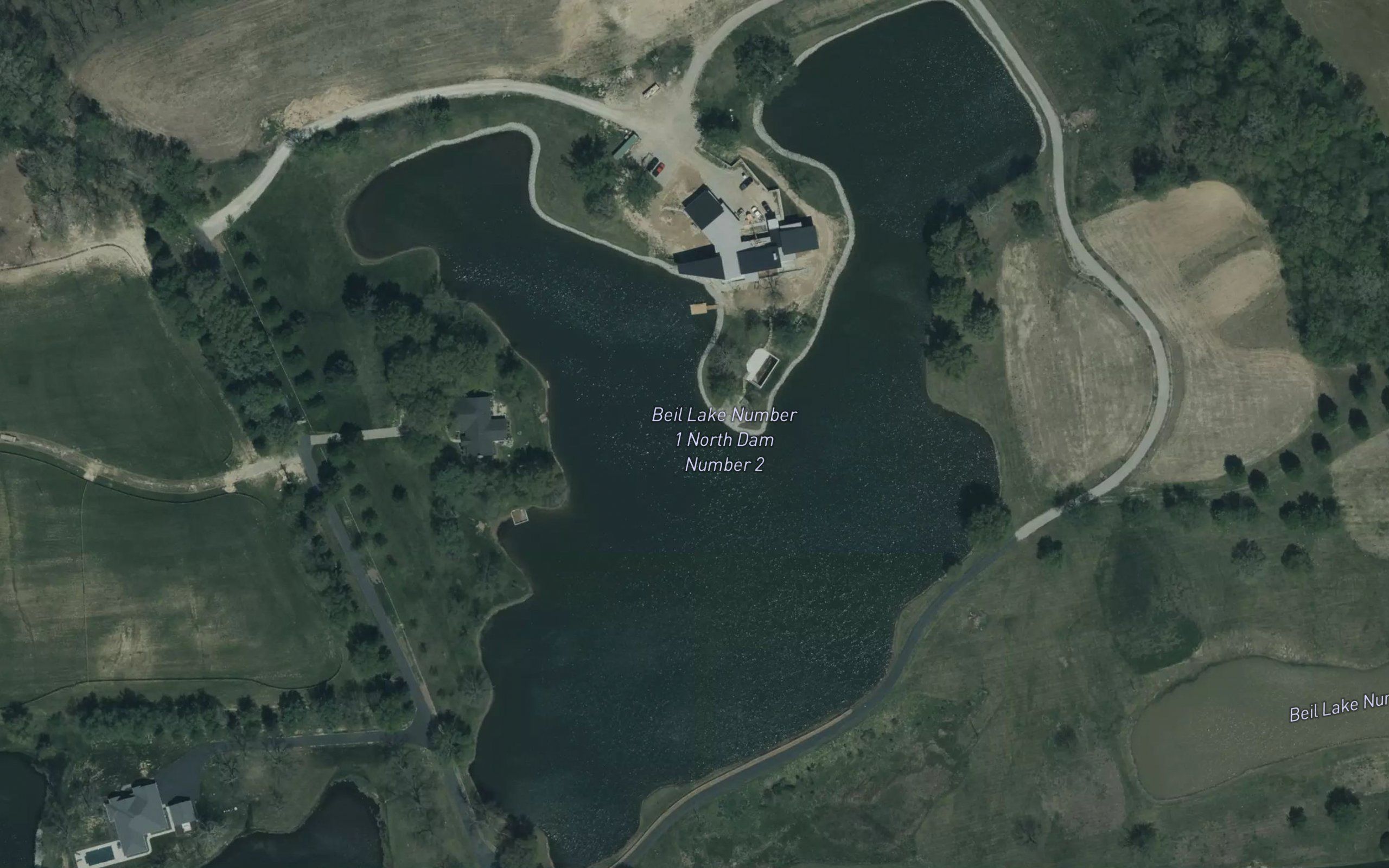 Beil Lake Number 1 North Dam Number 2