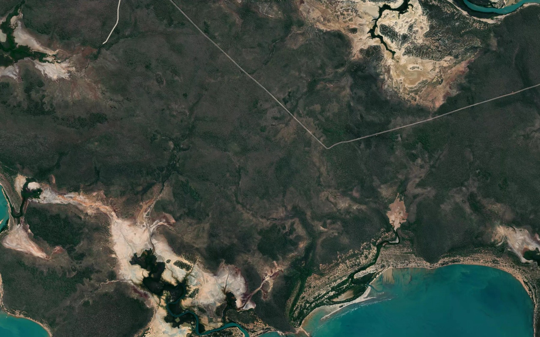 Satellite map of the Gatgatgerah Creek