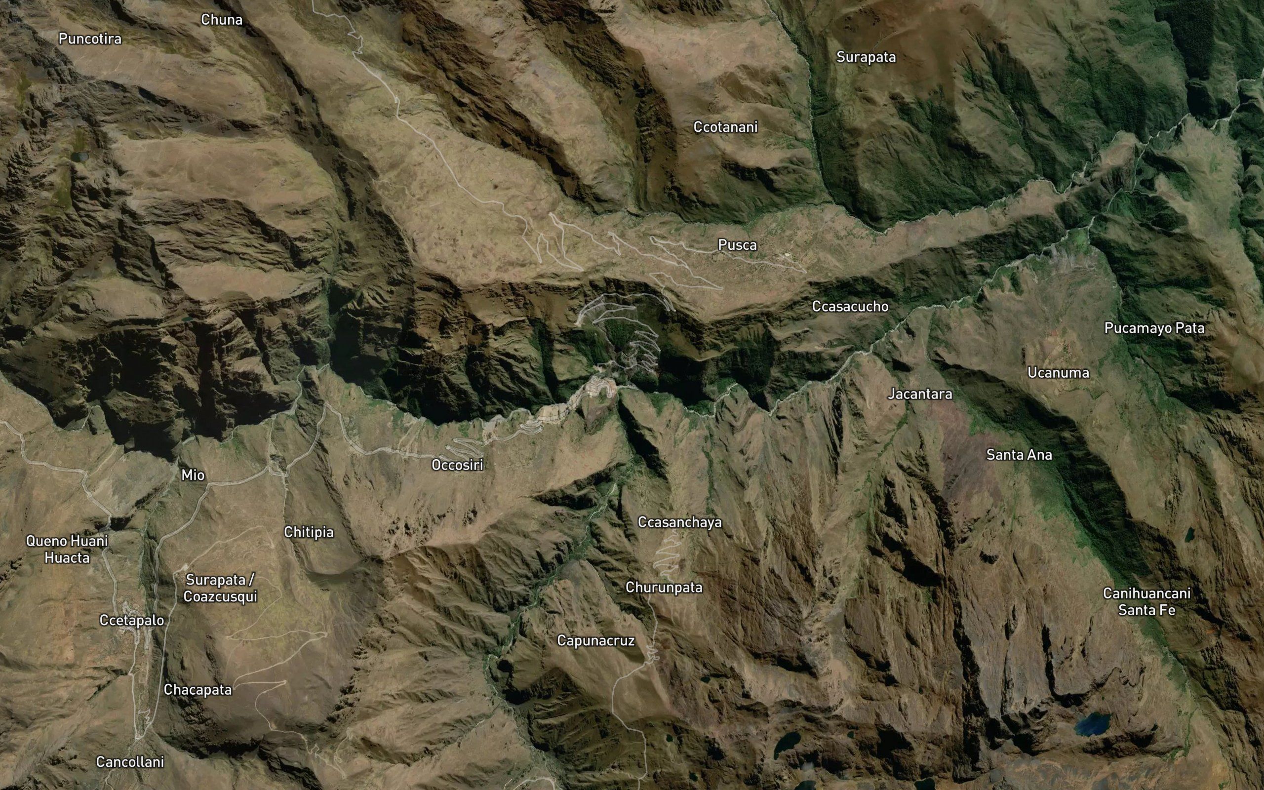 Quebrada Uscuriqui Huayio