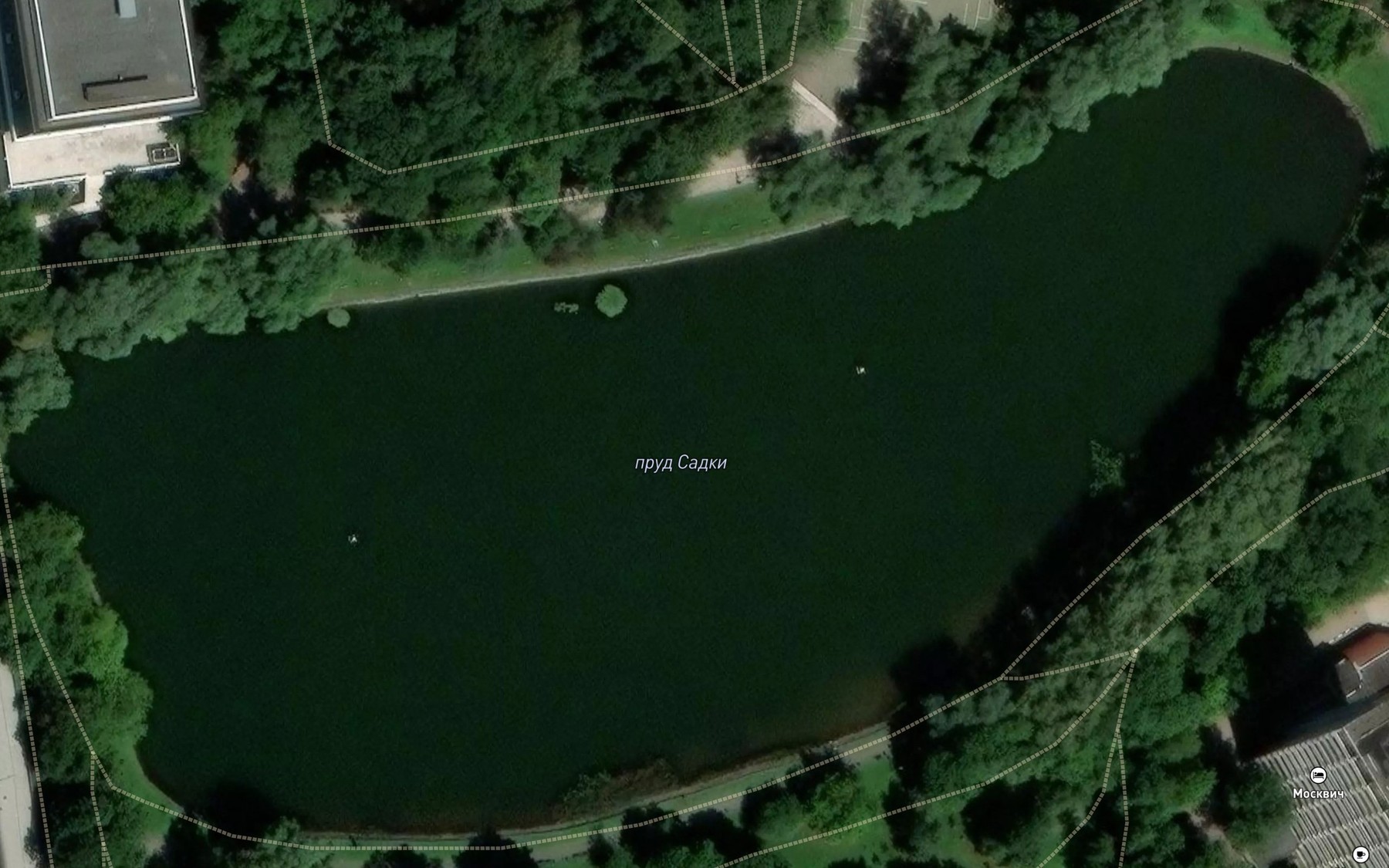 Satellite map of the Sadki