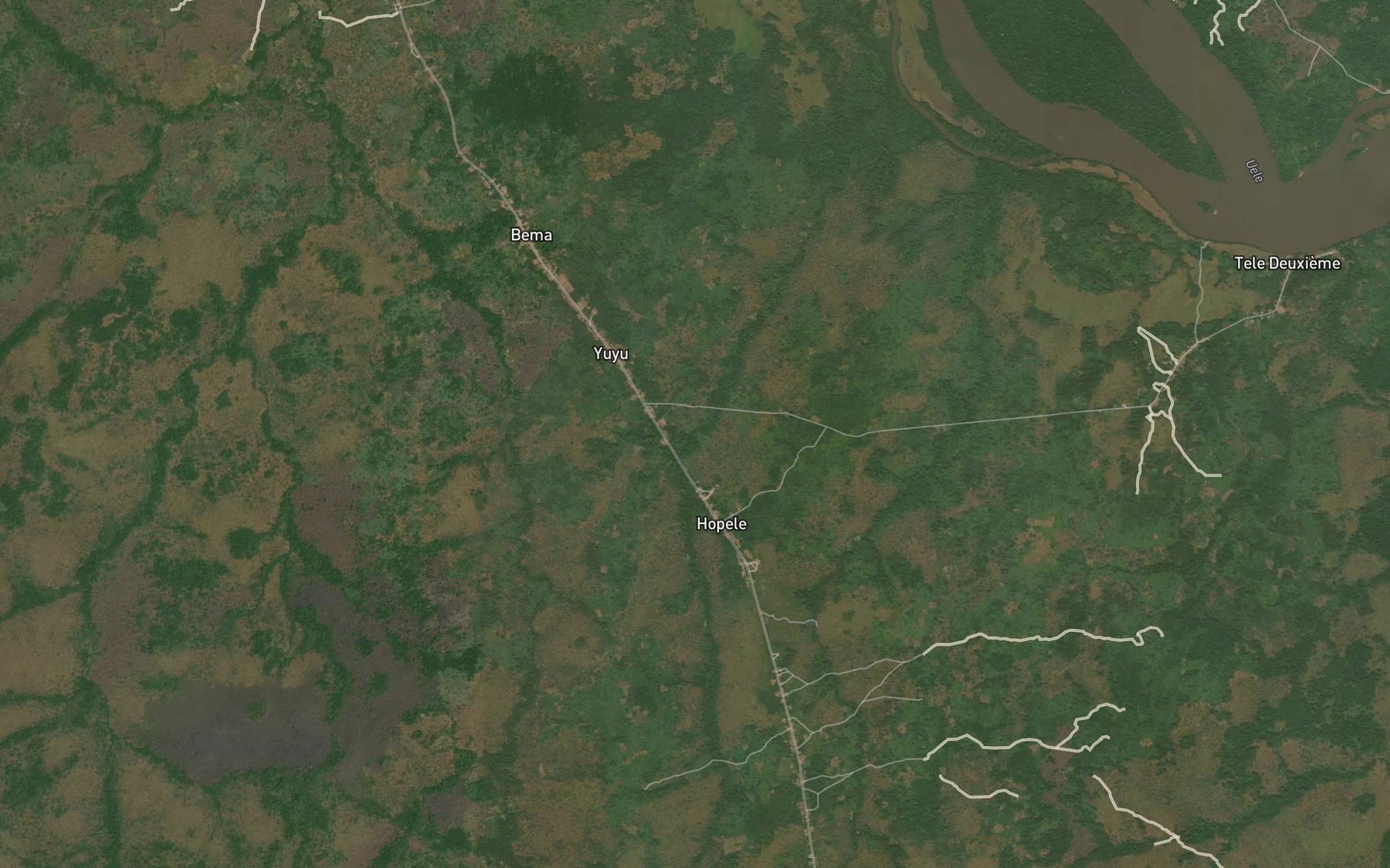 Satellite map of the Mohalo