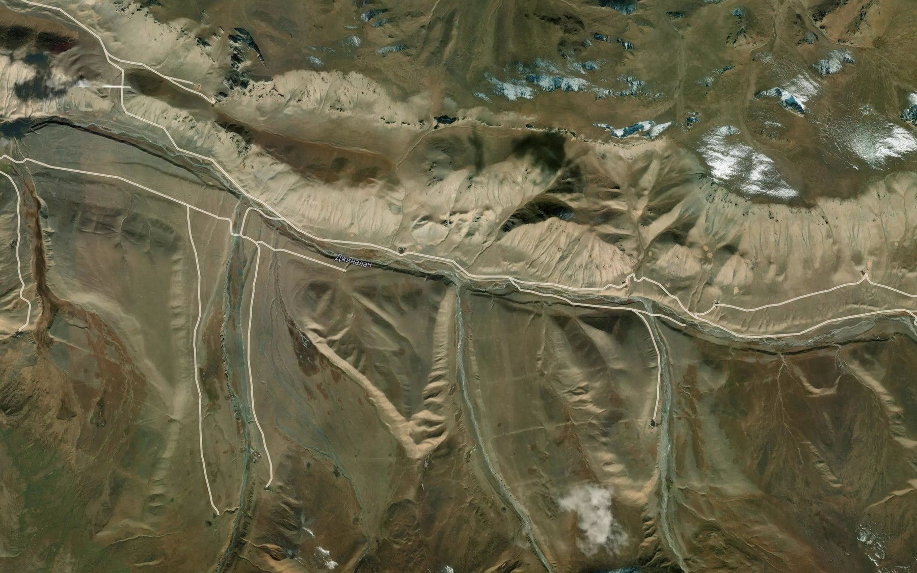 Satellite map of the Chon-Moldobashi